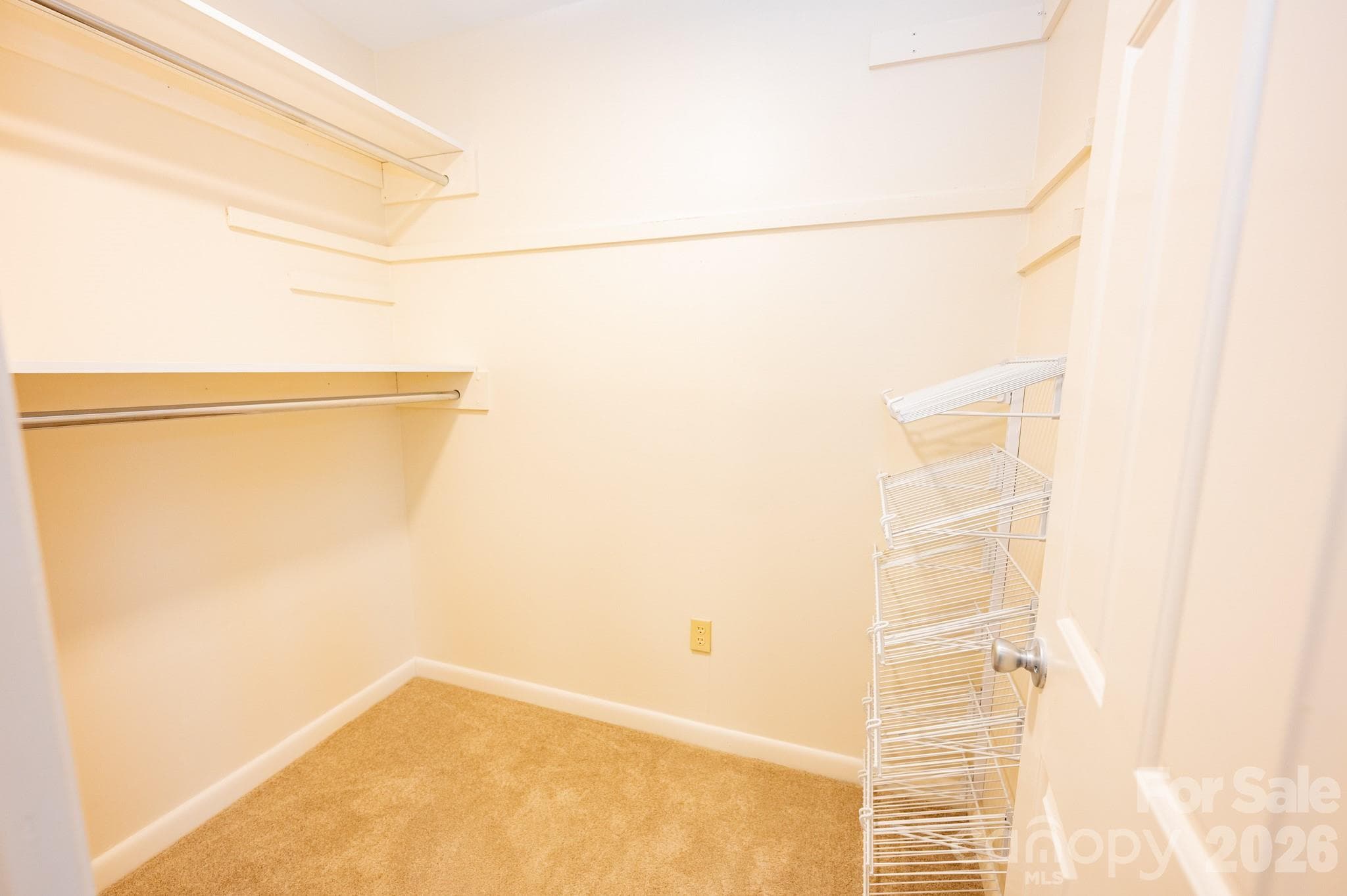 Primary bedroom closet - 250 Eastwood Village Drive, Bostic