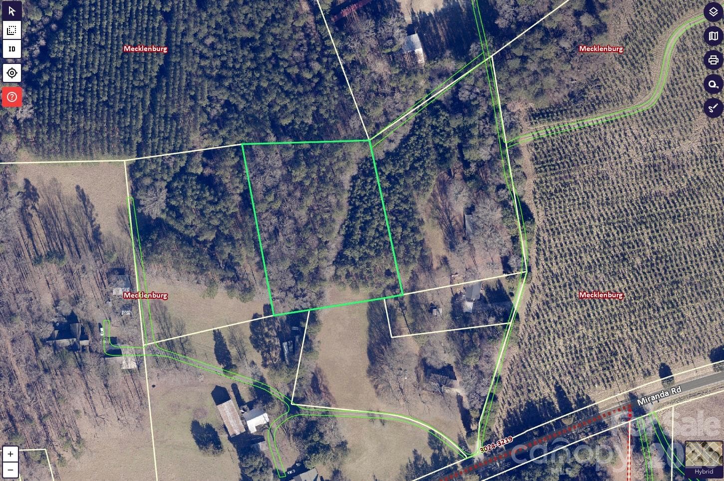Lot at 3219 Miranda Road, Charlotte, photo 2 of 3