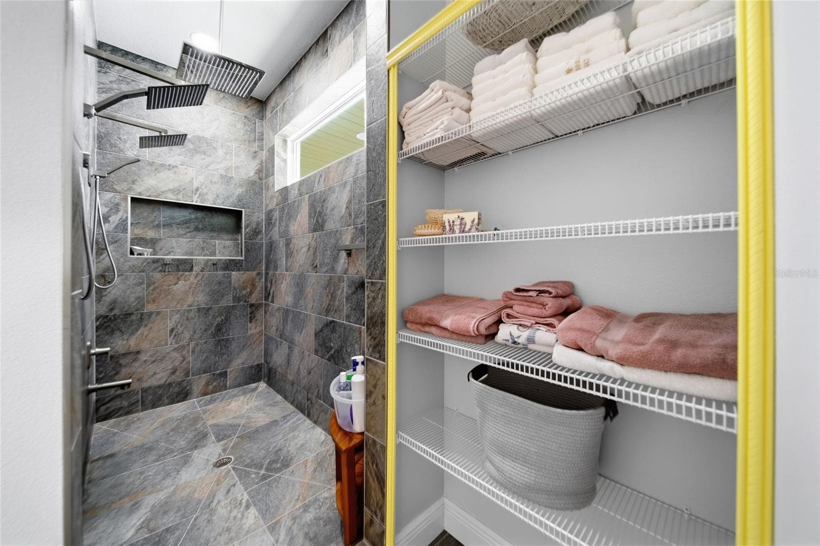 Primary Bedroom - EnSuite Bath with Double Rain Shower - 16090 FRINGE TREE DR, SPRING HILL