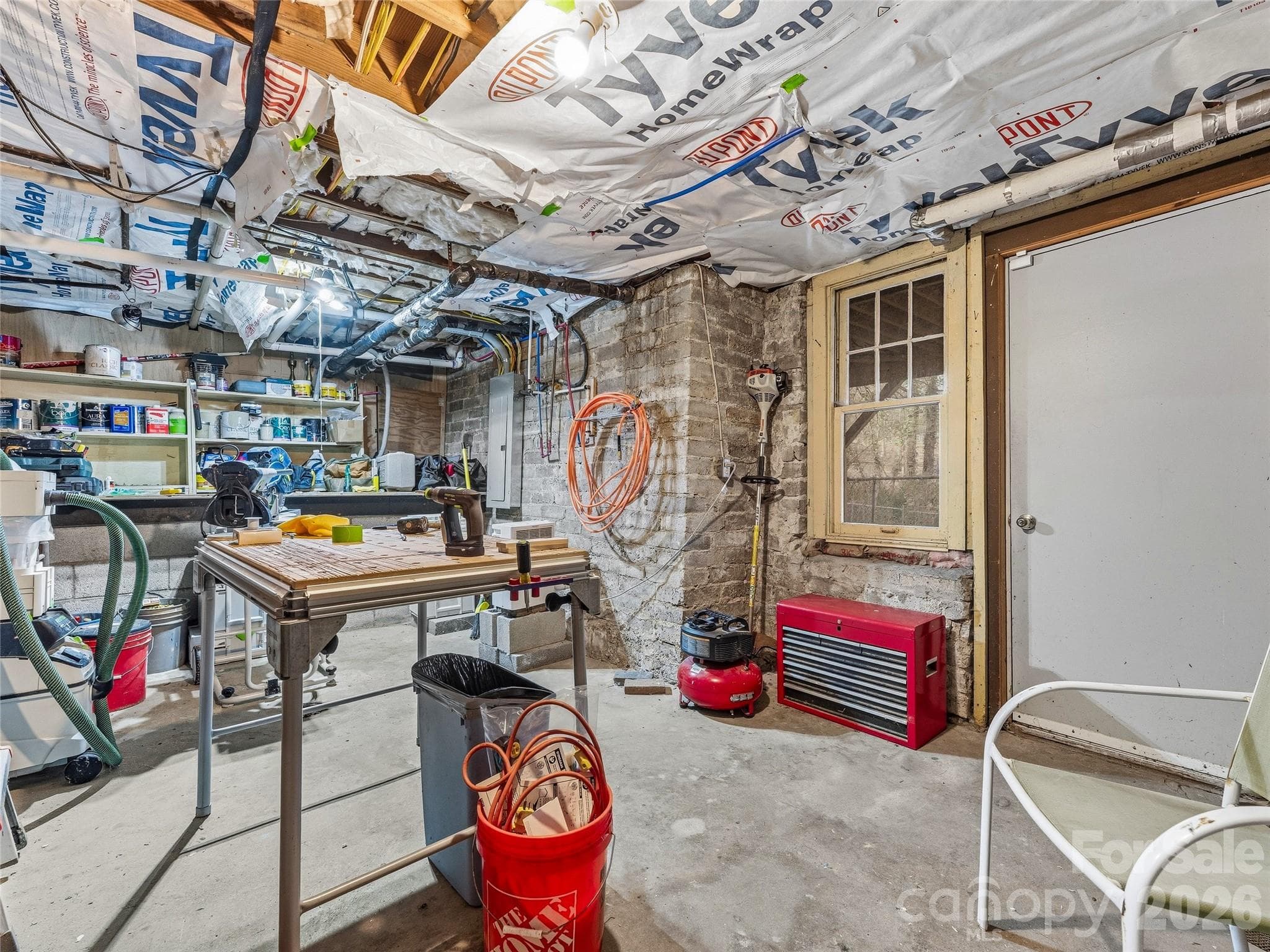 Walk-out Basement Workroom - 4 Duke Street, Asheville