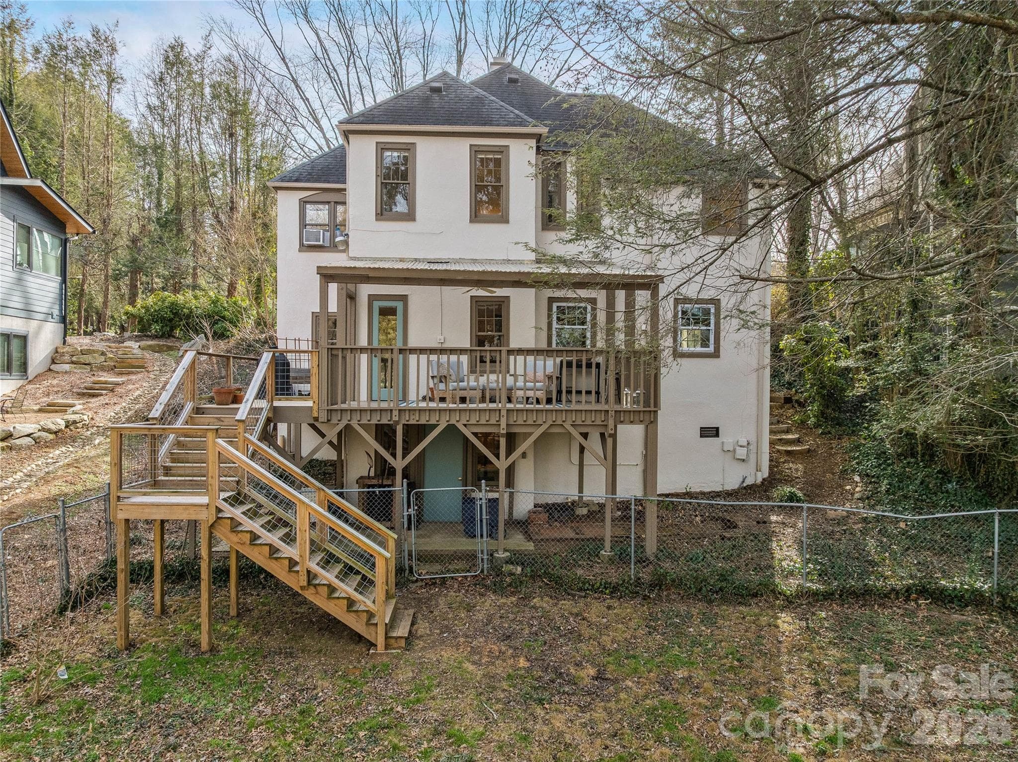 Rear Elevation - 4 Duke Street, Asheville