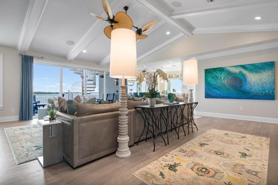Upper level living area - 110 10TH ST S, BRADENTON BEACH