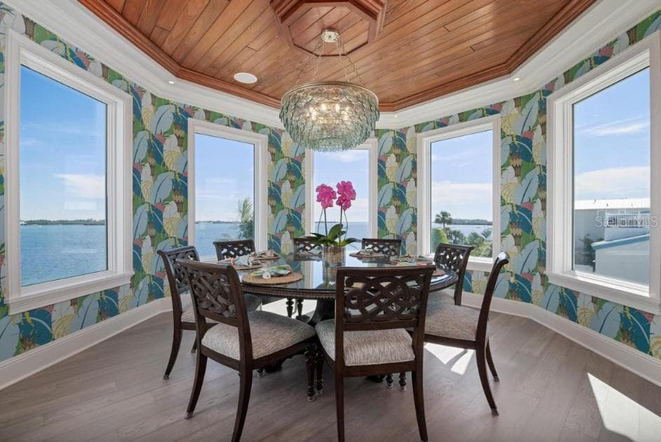 Upper level dinning area - 110 10TH ST S, BRADENTON BEACH