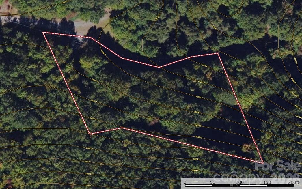 Aerial with Topo - Lenoir