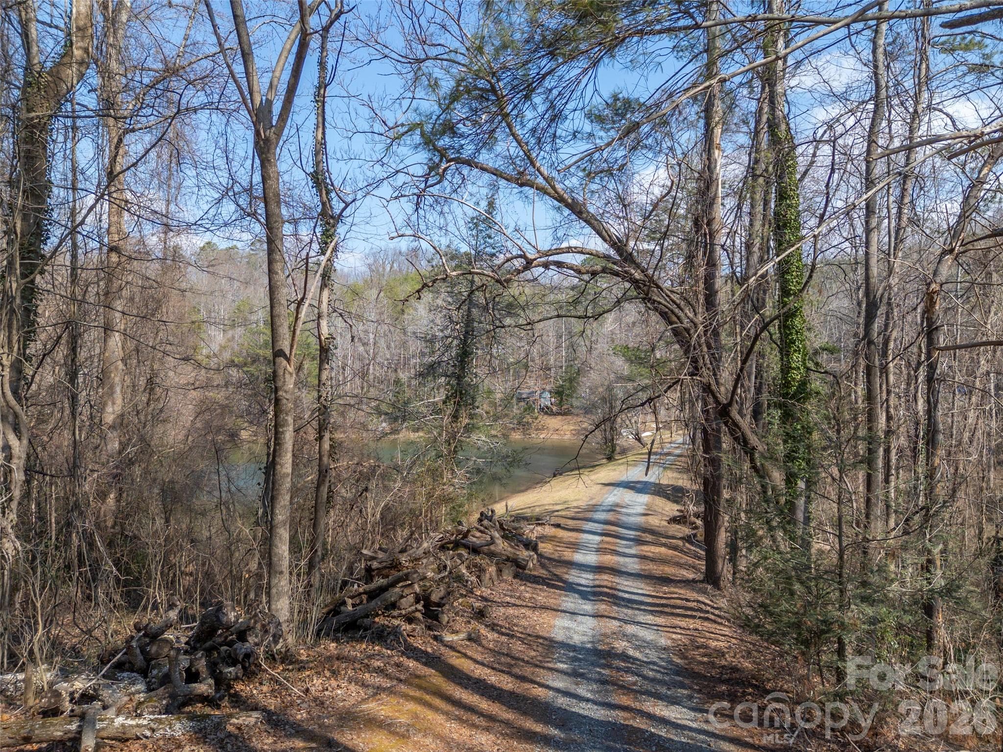 Roughed in Rd before getting to pond to access 17 acre tract - 0000 Judge Road, Tryon
