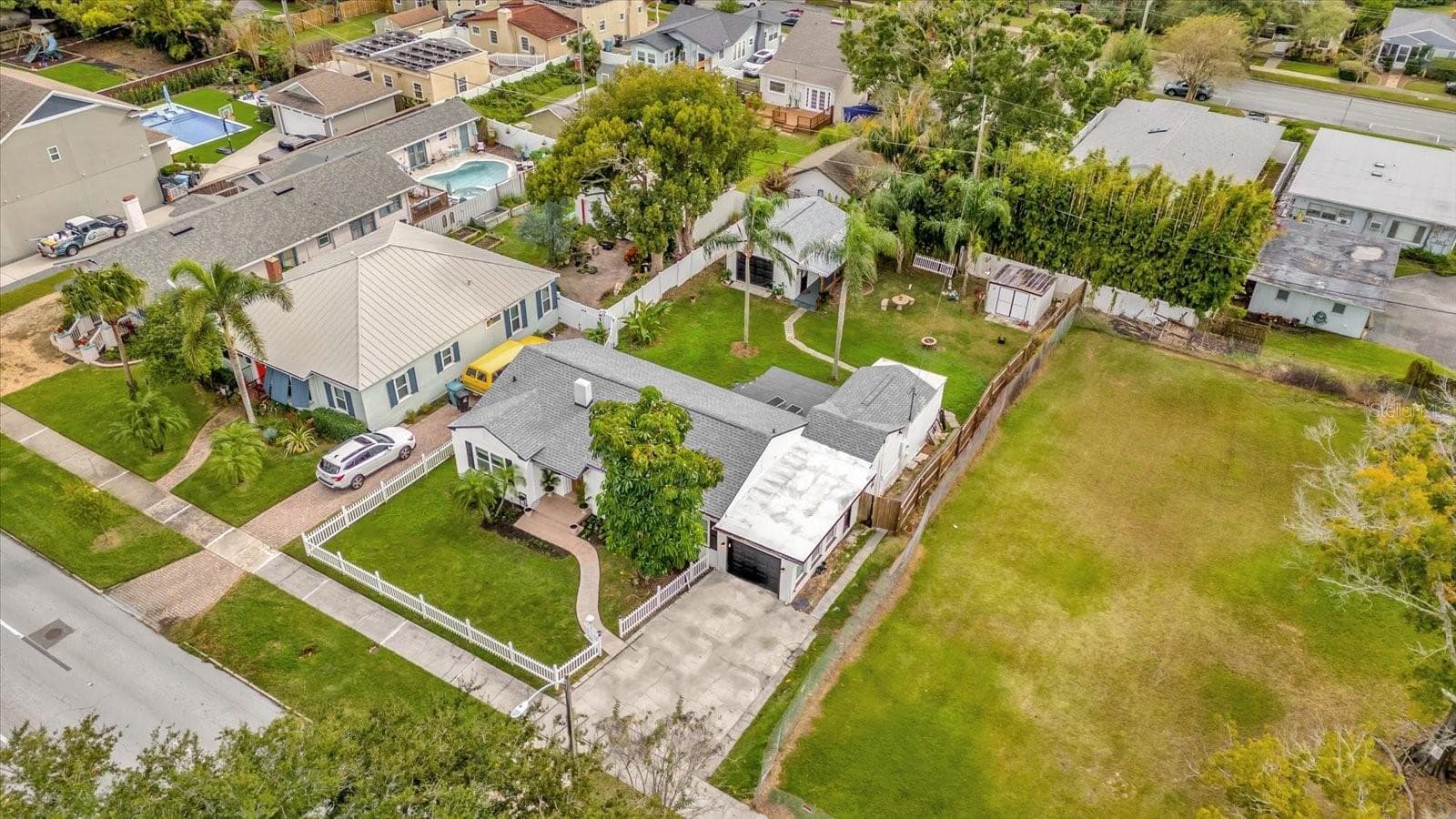 Drone View of Property - 918 W SMITH ST, ORLANDO