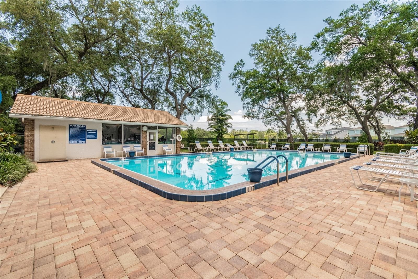Another view of the fitness center and pool. - 5611 GARDEN LAKES DR, BRADENTON