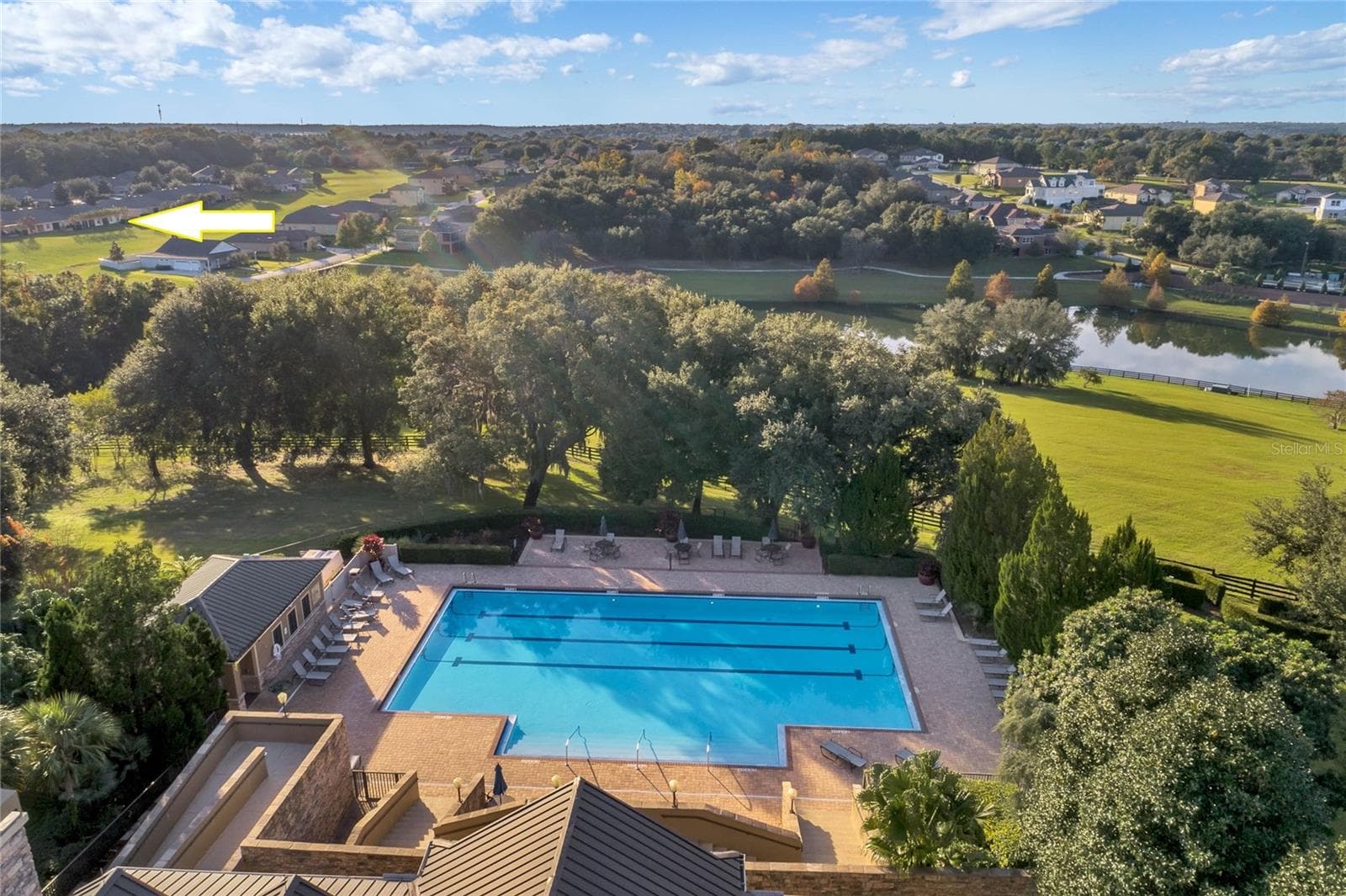 Community center meeting space, fitness room and Olympic size pool - 30337 GIDRAN TER, MOUNT DORA