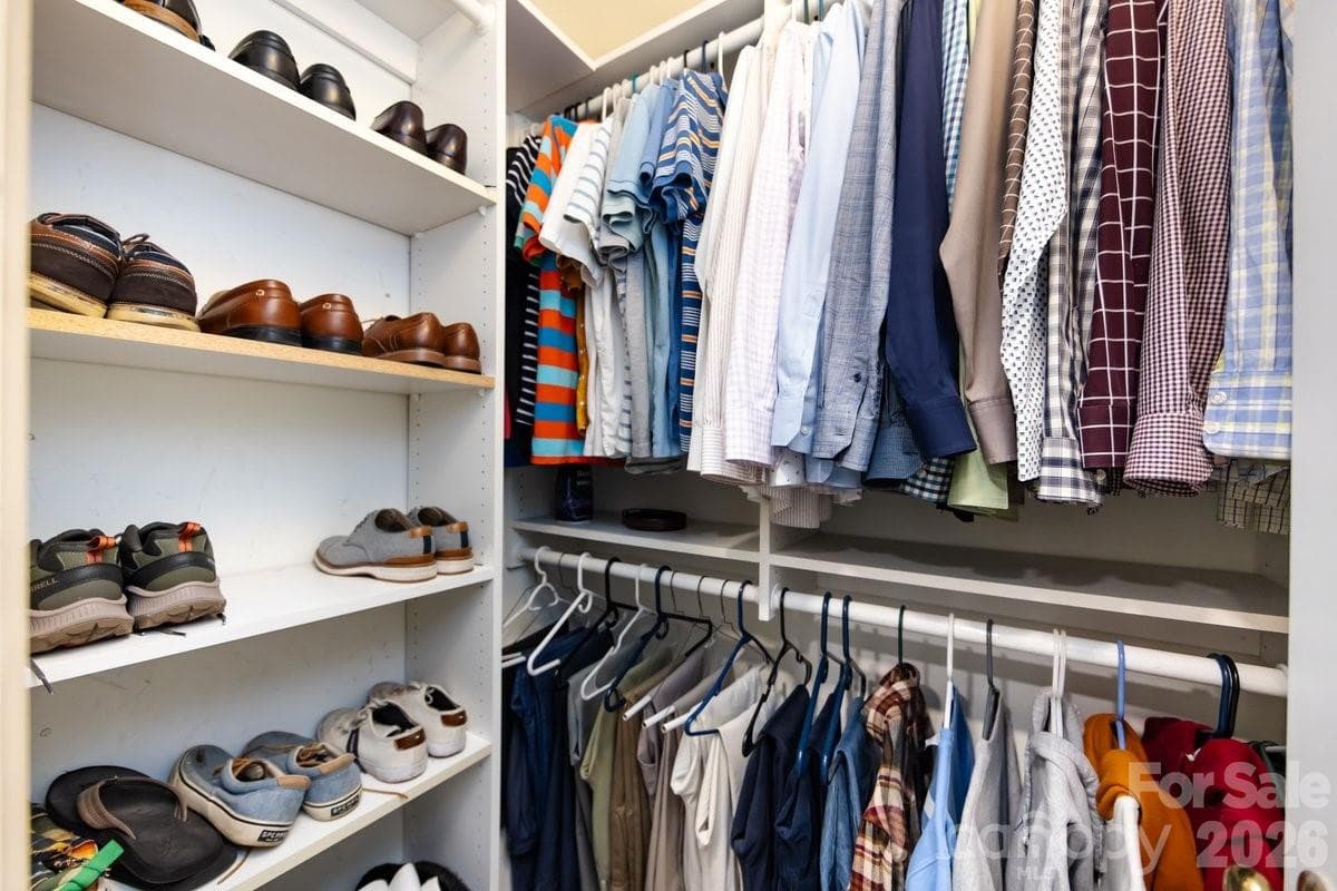 Primary Closet - Colony Crossing, Charlotte