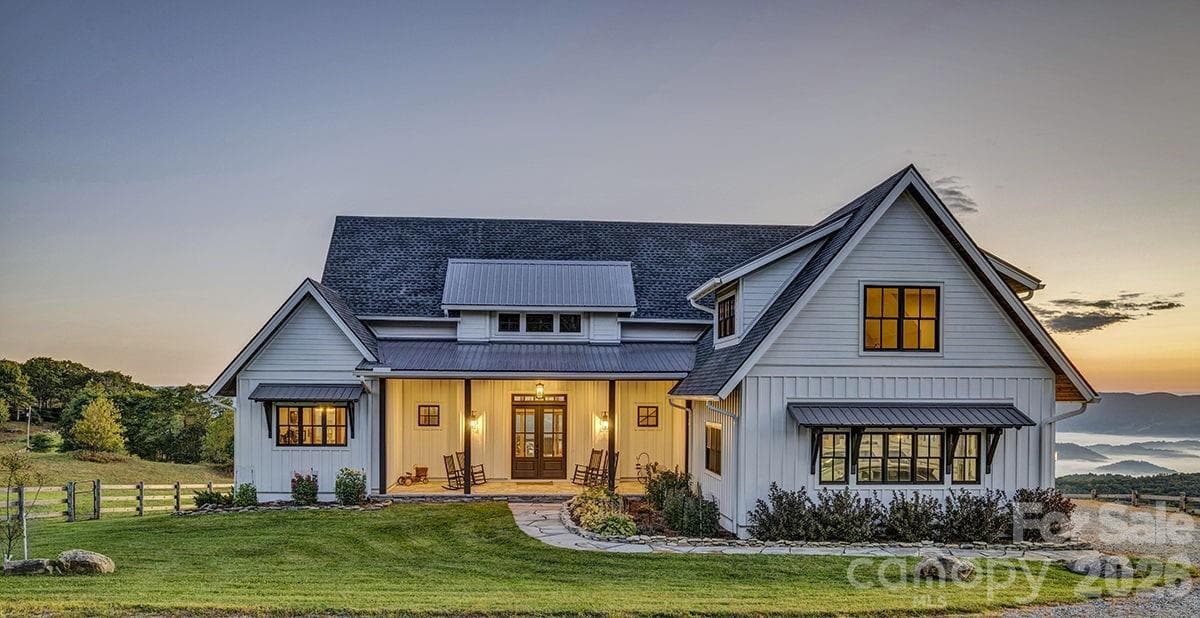 Modern farmhouse style with upgrades and special touches - 217 Sunrise Vista Lane, Banner Elk