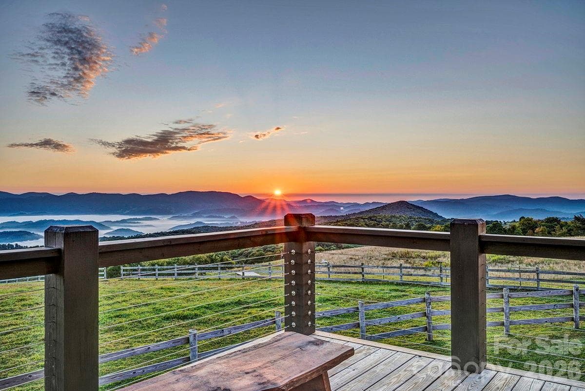 Just off the dining room, views from every window - 217 Sunrise Vista Lane, Banner Elk