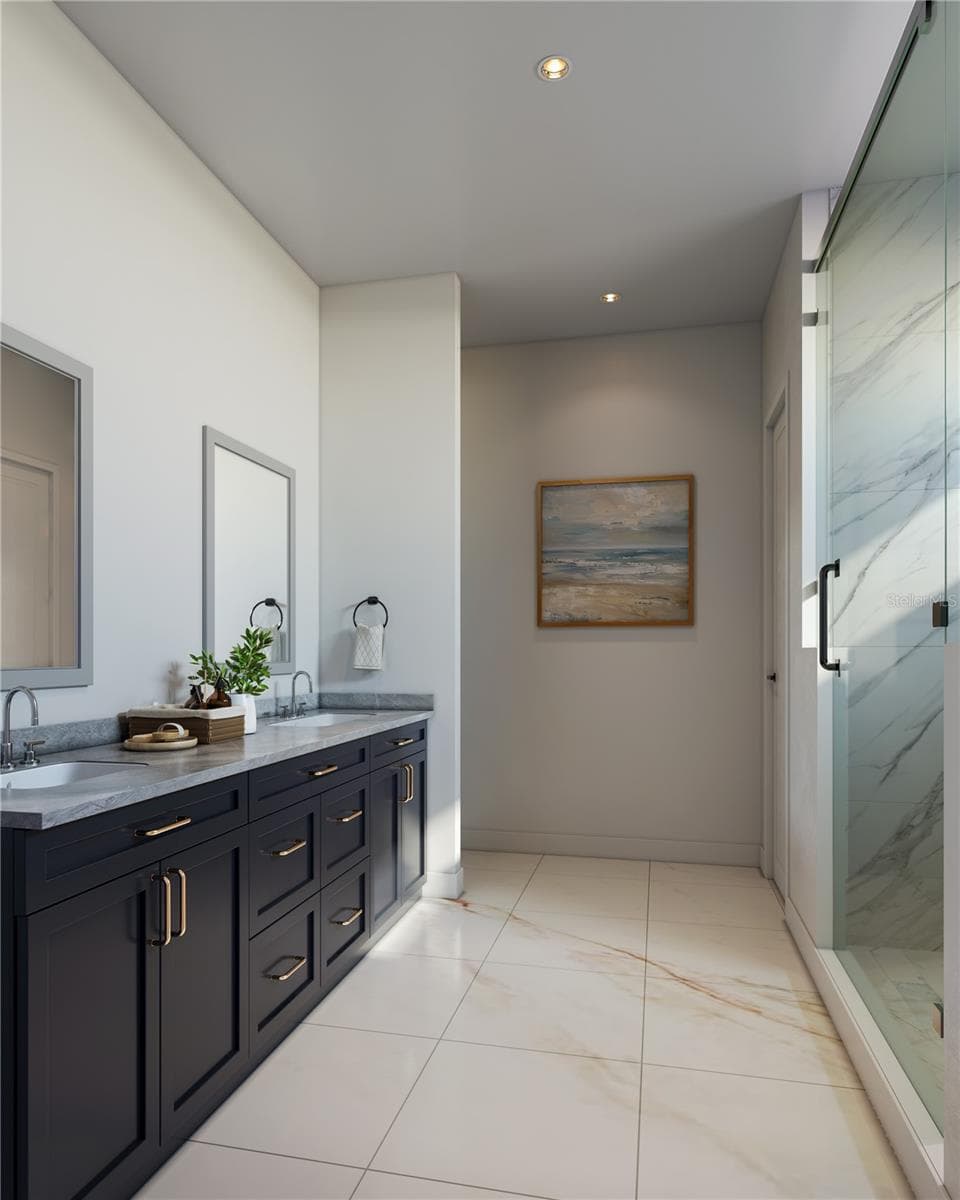 Master Bath - 4620 W BAY VILLA AVE, TAMPA