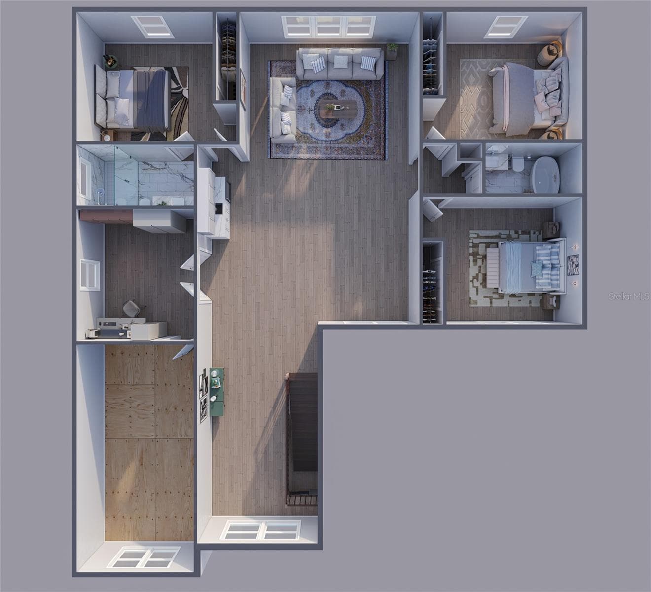 Level 2 - Floor Plan - 4620 W BAY VILLA AVE, TAMPA