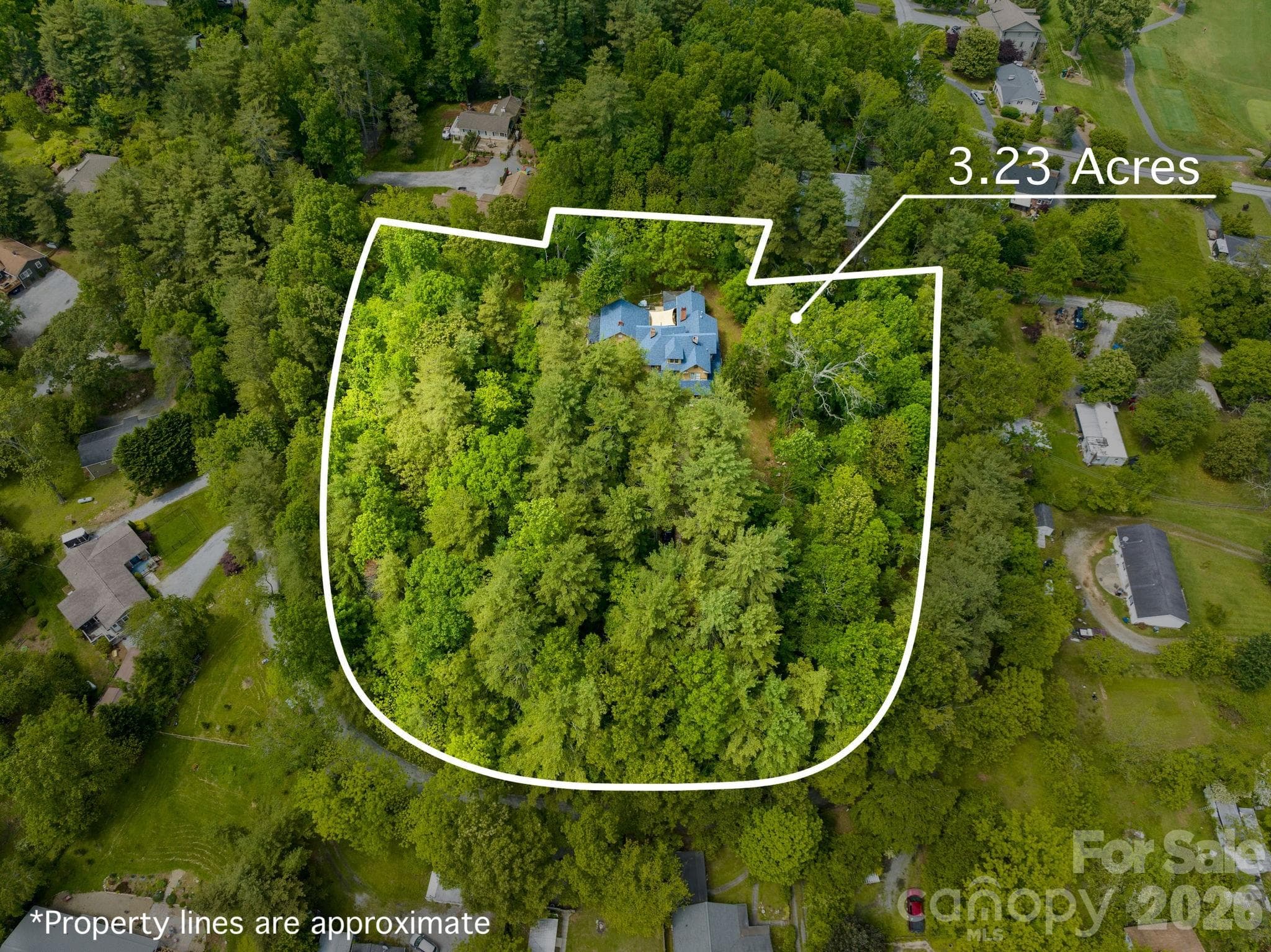3+ acres, level to gently sloped. - Hendersonville