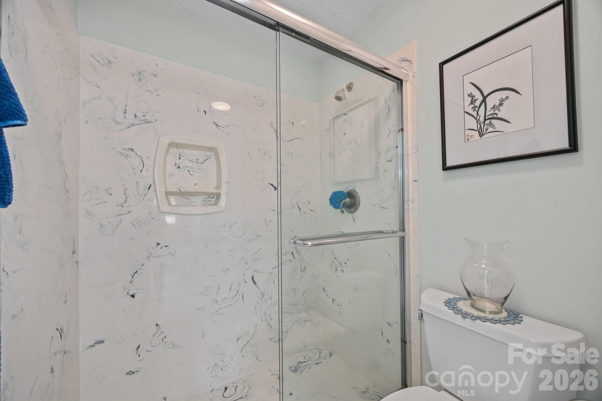 En Suite walk in shower - 102 Crowfields Drive, Asheville