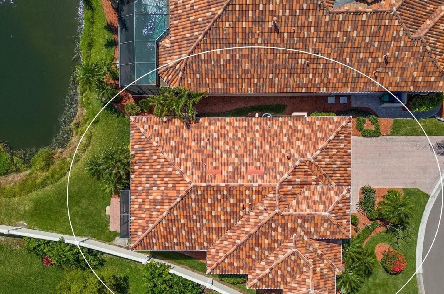 roof arial - 312 11TH AVE E, PALMETTO
