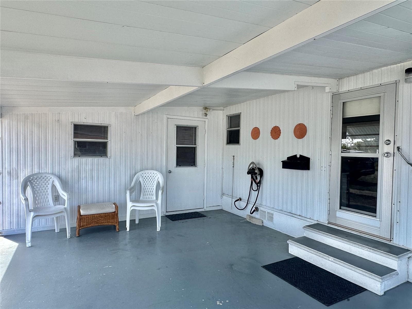 hot & cold water on the carport! - 1501 25TH AVENUE DR W, BRADENTON