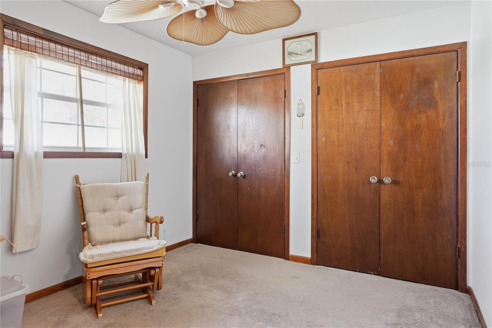 Bedroom 2 on main floor. - 3131 JUNIPER DR, EDGEWATER