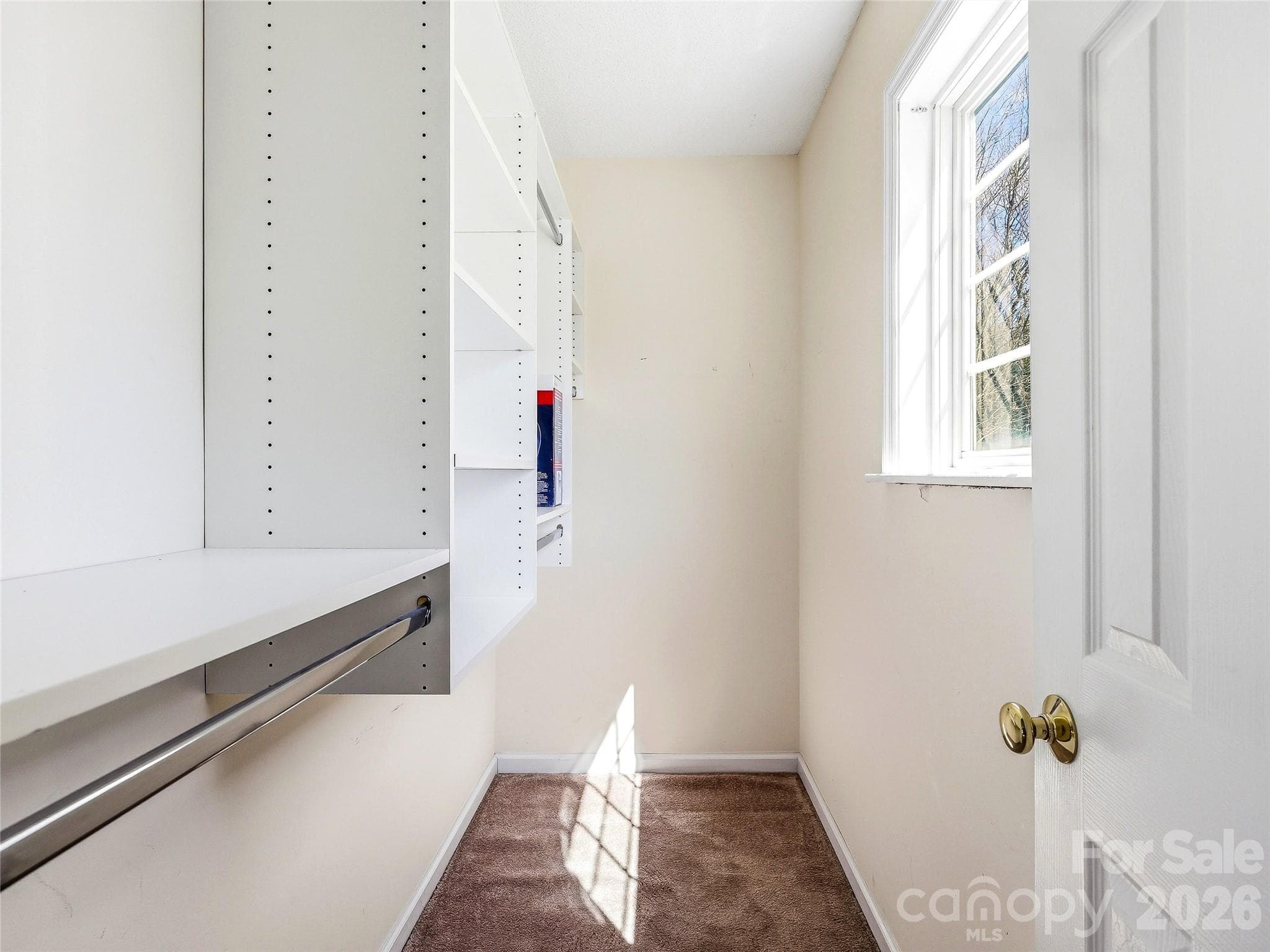 Walk-in Closet with window! - 61 Rolling Hills Road, Mills River
