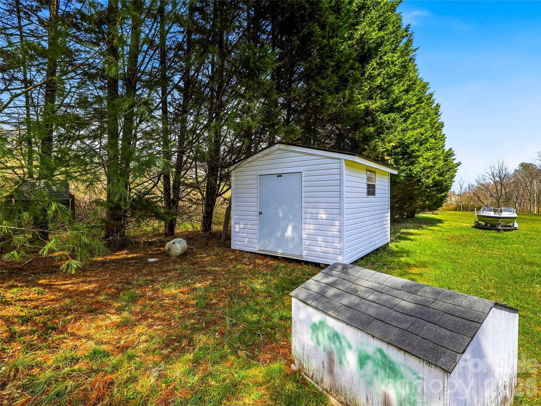Two sheds that convey with the property! - 61 Rolling Hills Road, Mills River