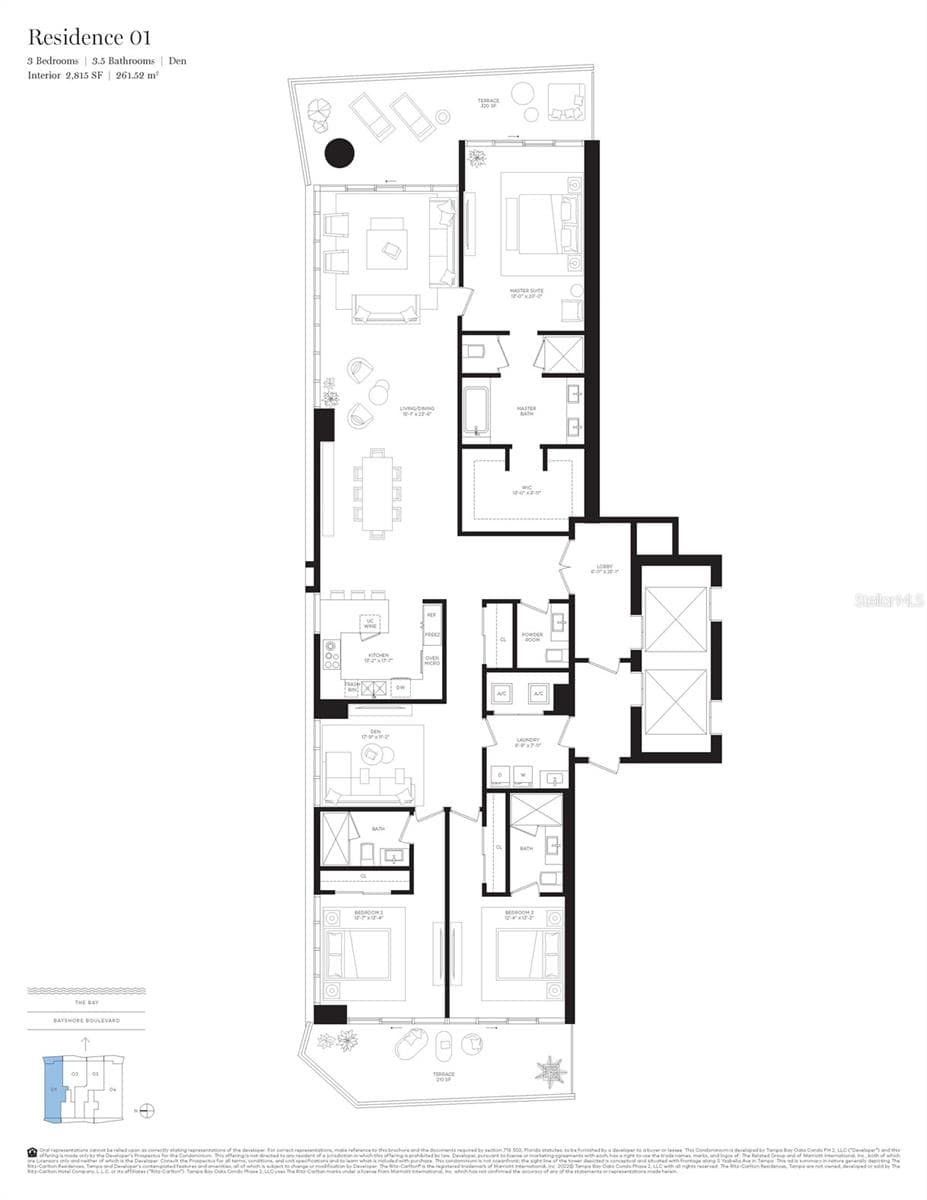 Condominium at 3015 S YSABELLA AVE #801, TAMPA, photo 2 of 34