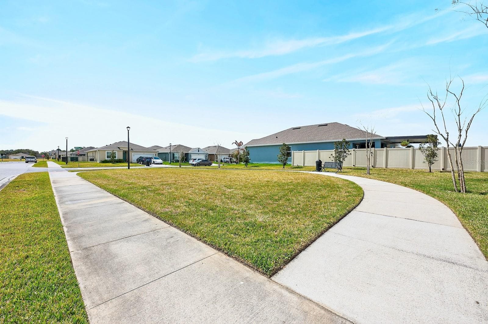 Green space and walking trails. - 3353 EASTGROVE TER, SANFORD