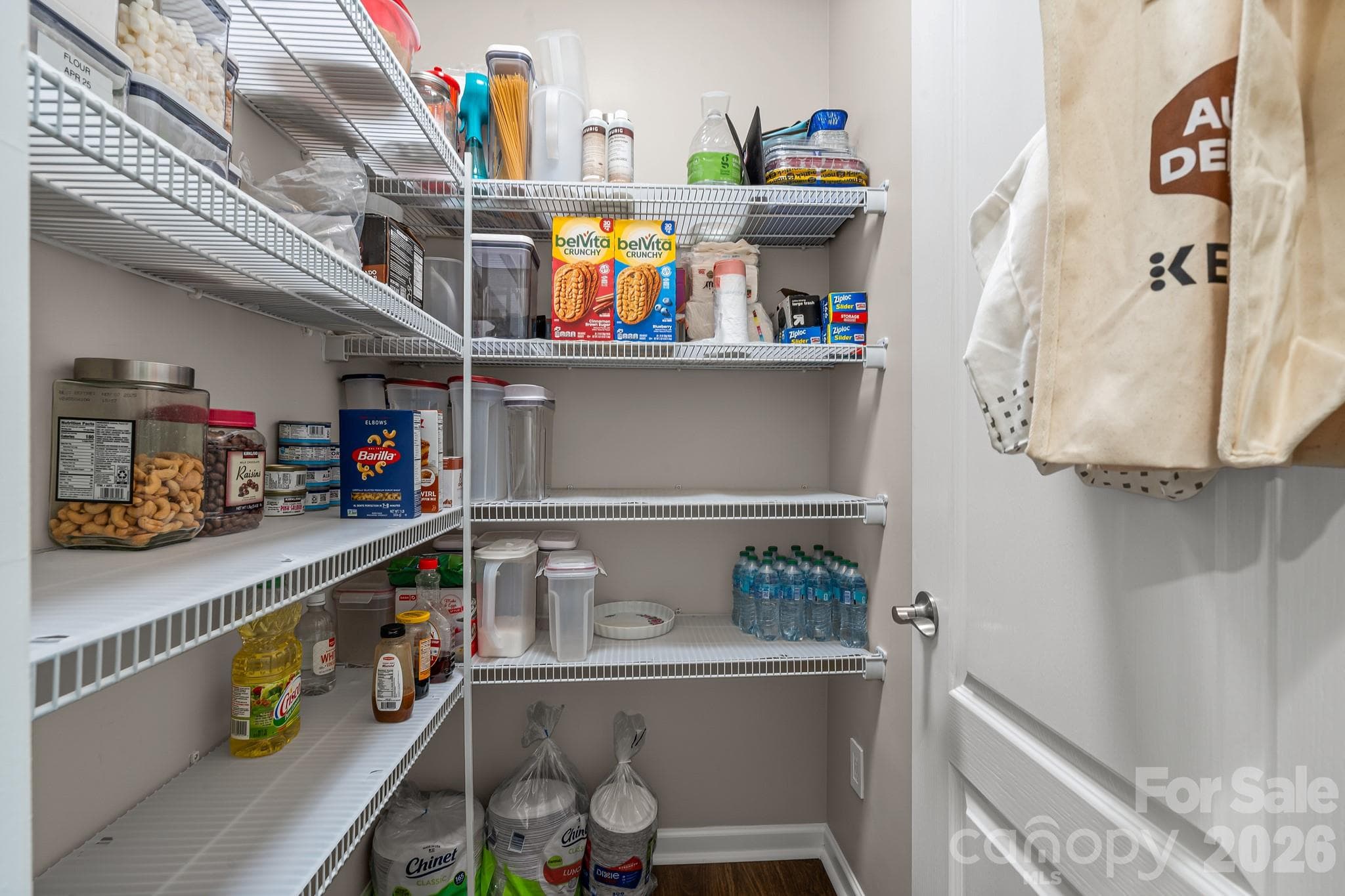 Walk-in pantry in Butler's pantry area - 685 Birchway Drive, Fort Mill
