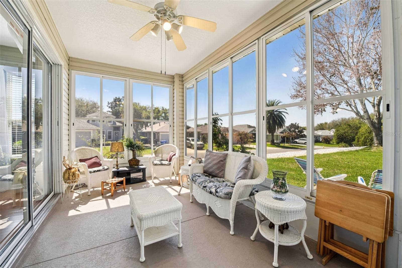 All weather room, with windows and screens. - 6105 DORY WAY, TAVARES