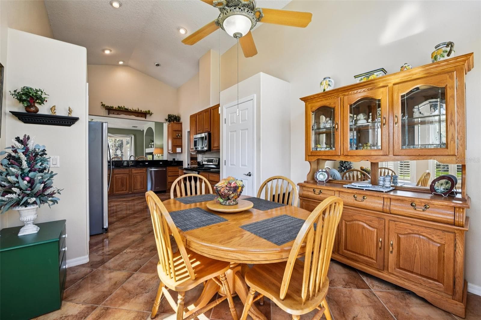 I think you could seat up to 8 people here. - 6105 DORY WAY, TAVARES