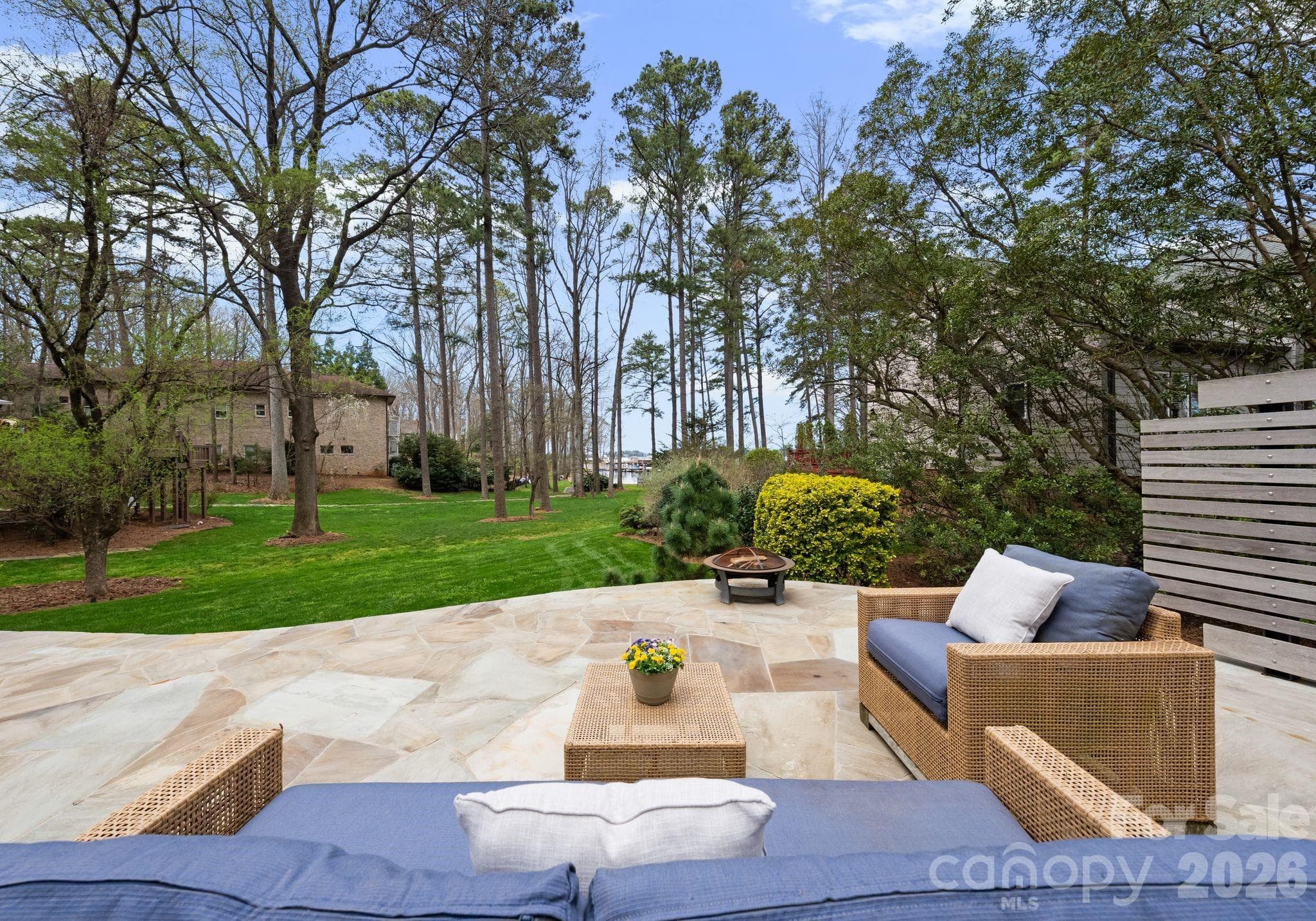 Bluestone Terrace Looking Out to the Lake - 16208 Weatherly Way, Huntersville