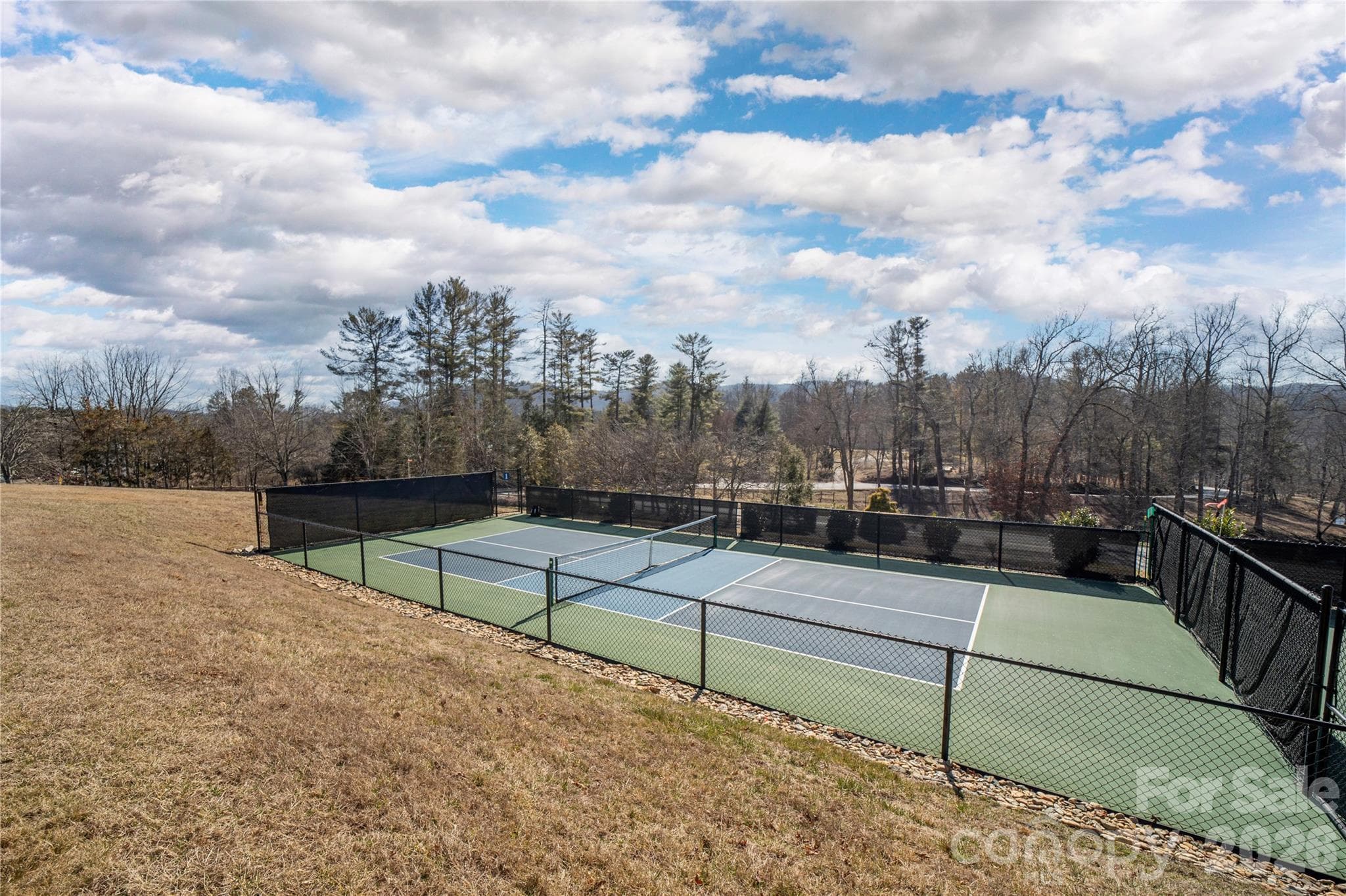 Tennis and pickleball courts. - Hendersonville