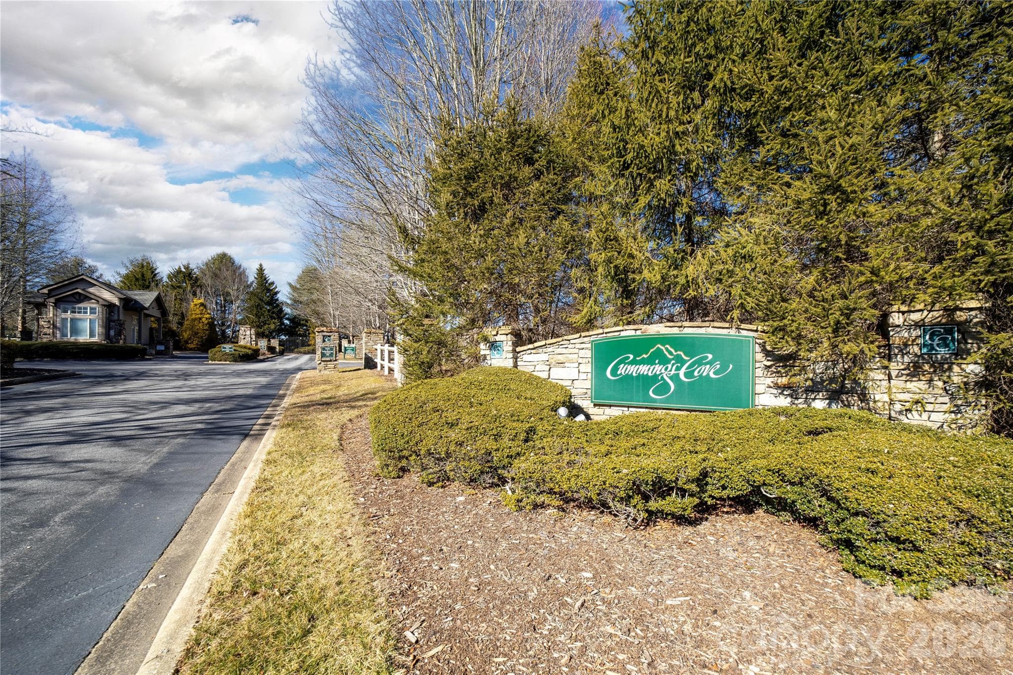 Entrance off of Hebron Road. - Hendersonville