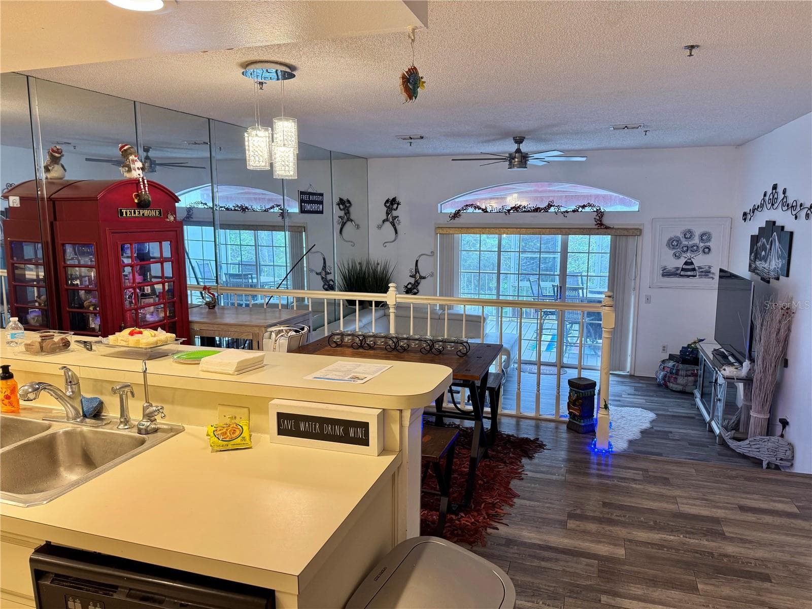 Kitchen to Dining to the Great Rm to the rear - 2111 VISTA DEL SOL CIR #403, LUTZ