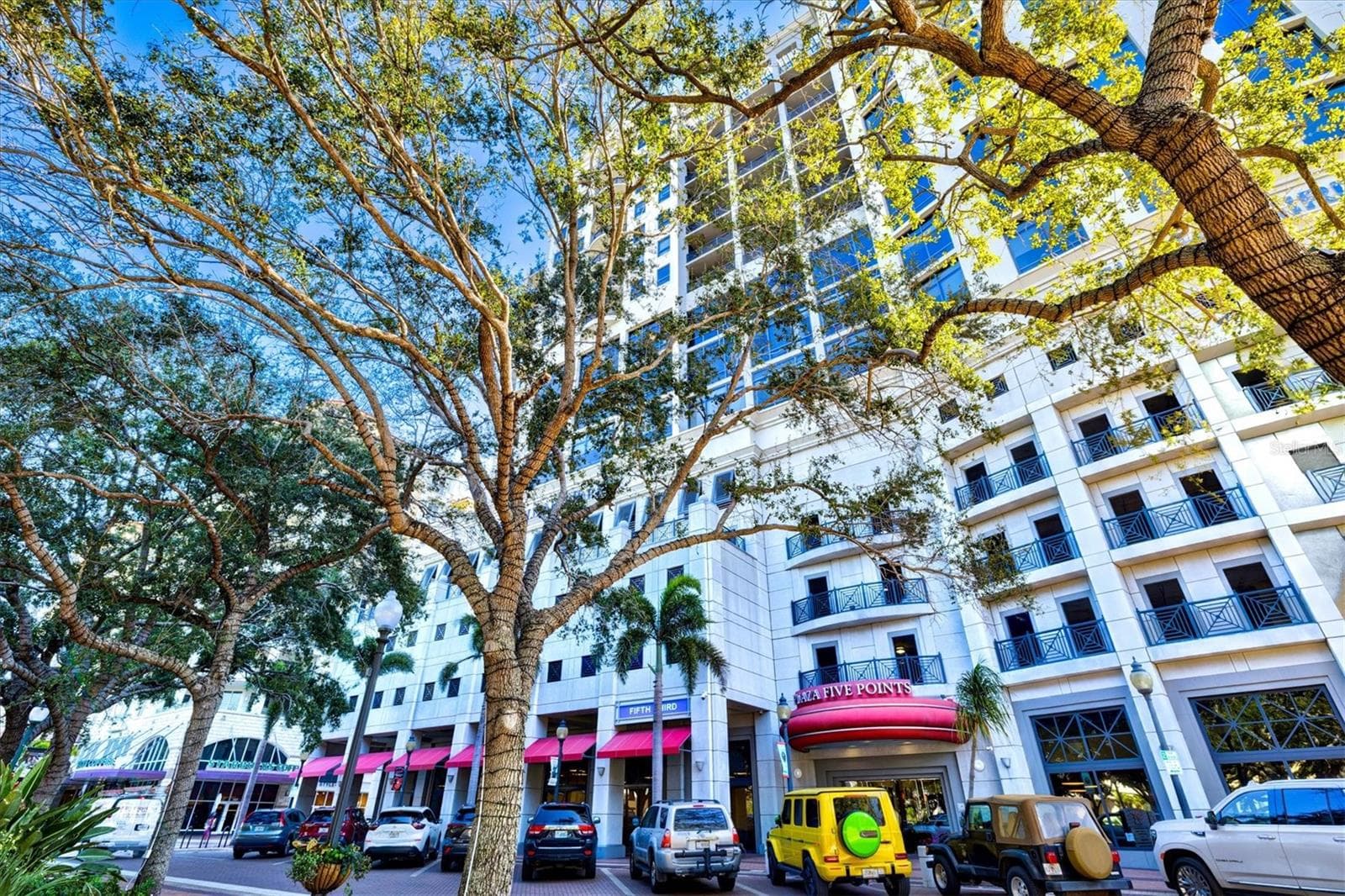 View of Plaza Five Points from Park - 50 CENTRAL AVE #15A, SARASOTA