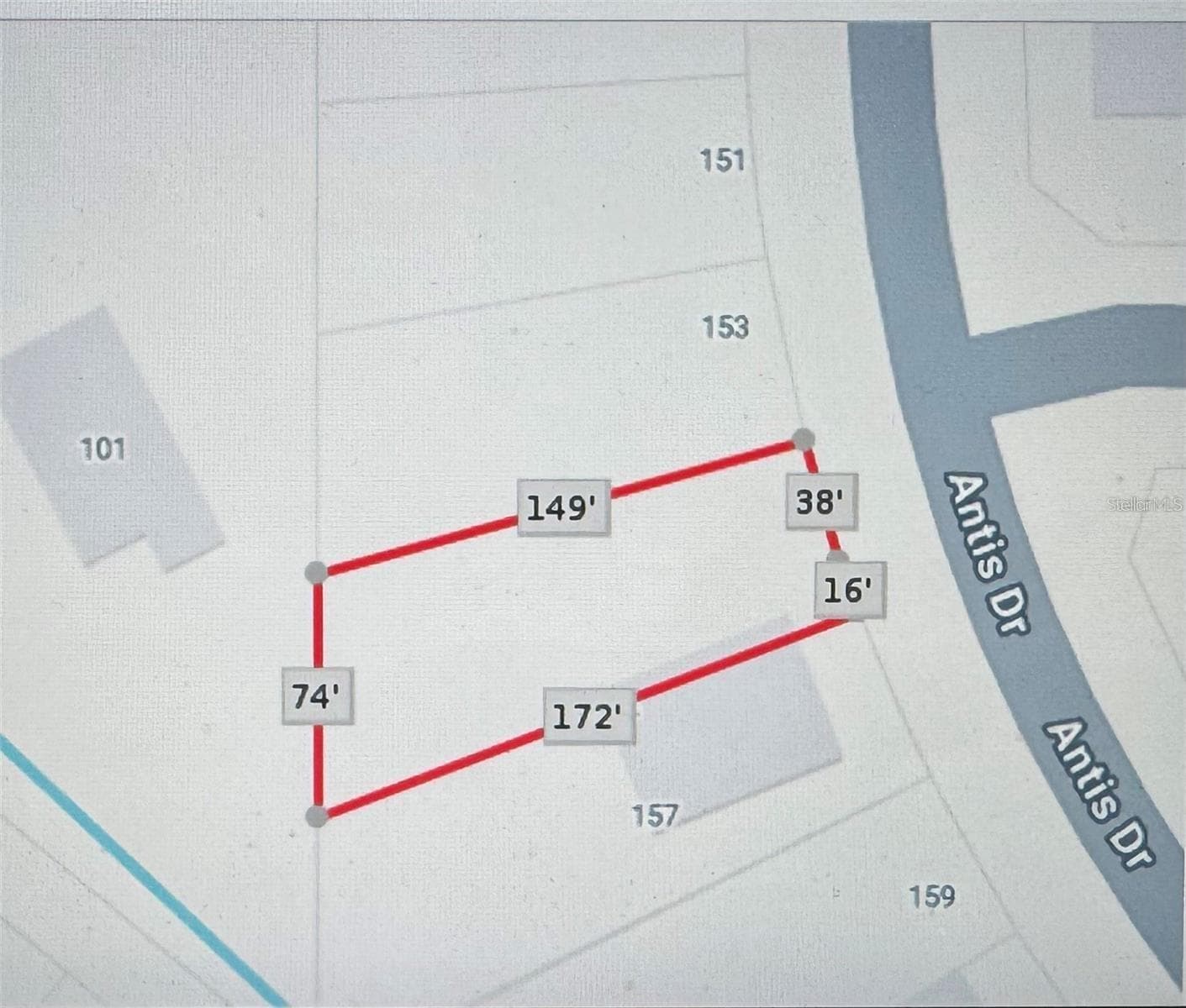Land at 155 ANTIS DR, ROTONDA WEST, photo 3 of 5