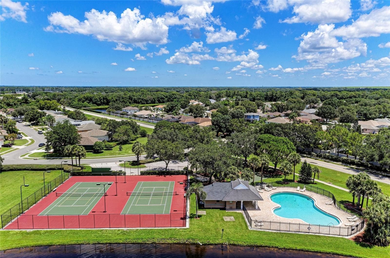 Community Pool and Tennis Courts - 7604 52ND TER E, BRADENTON