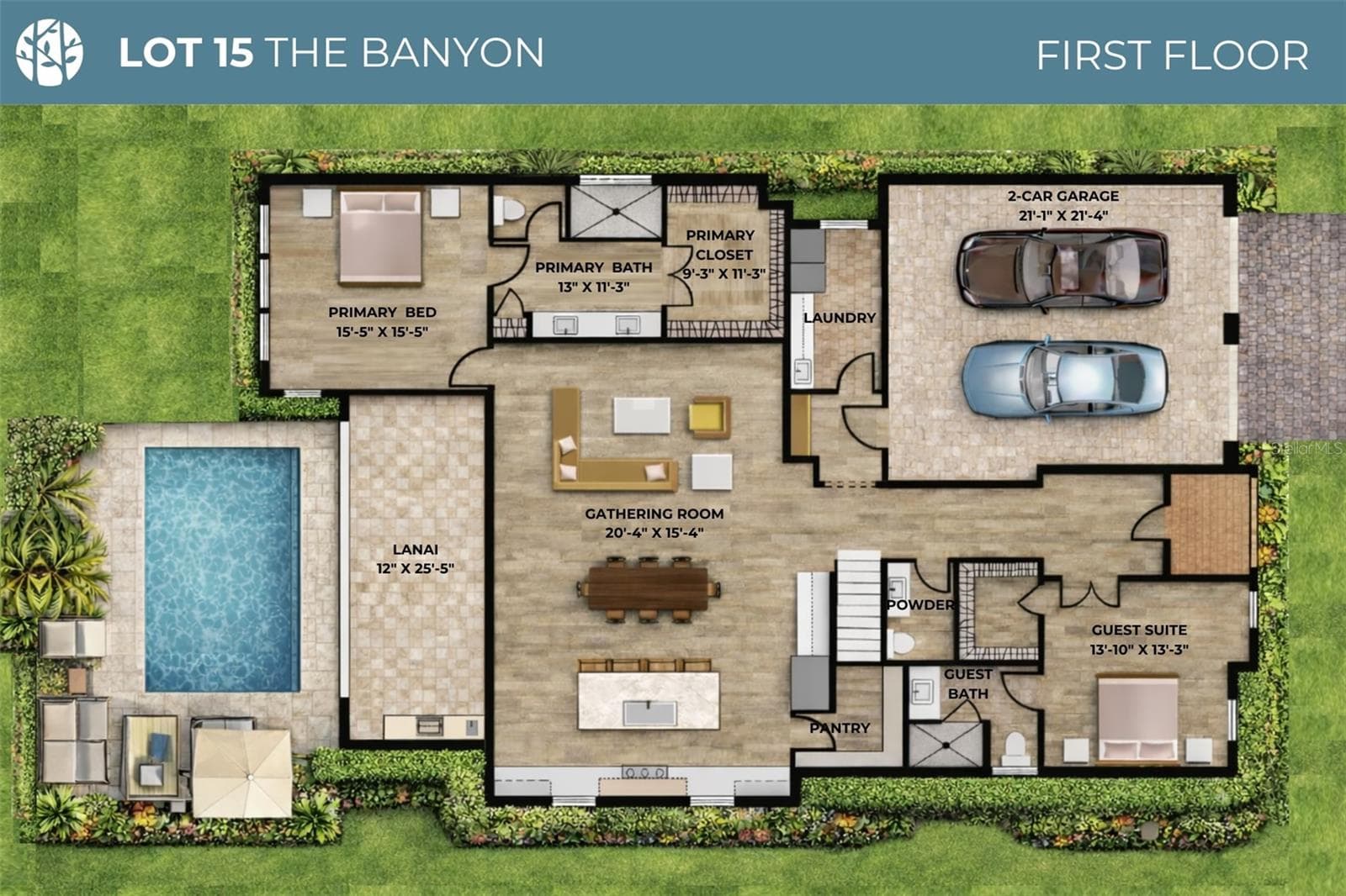 First Floor Plan - 914 ENCLAVE PL, WINTER PARK