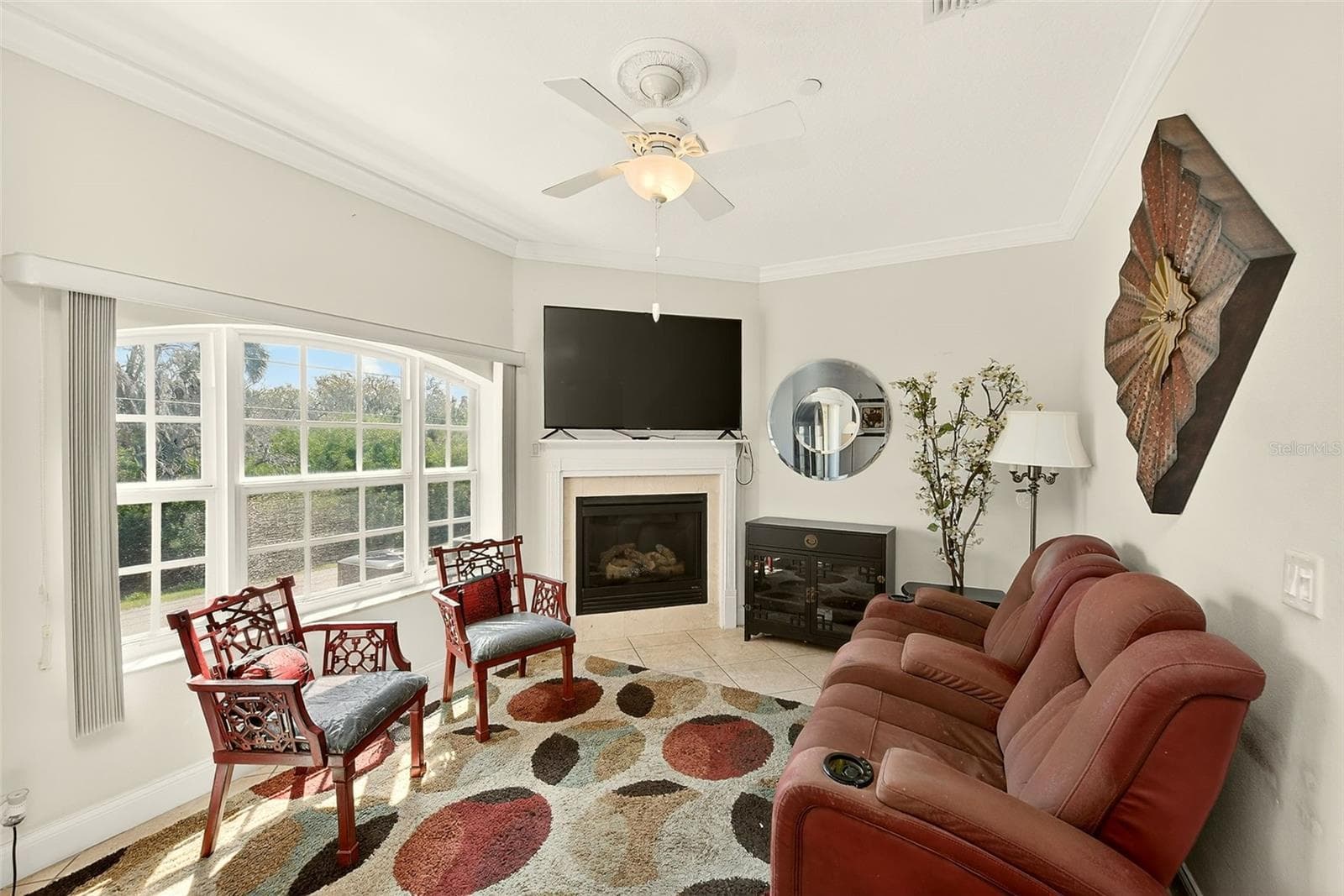 LIVING ROOM - 6518 SAND SHORE LN, NEW PORT RICHEY