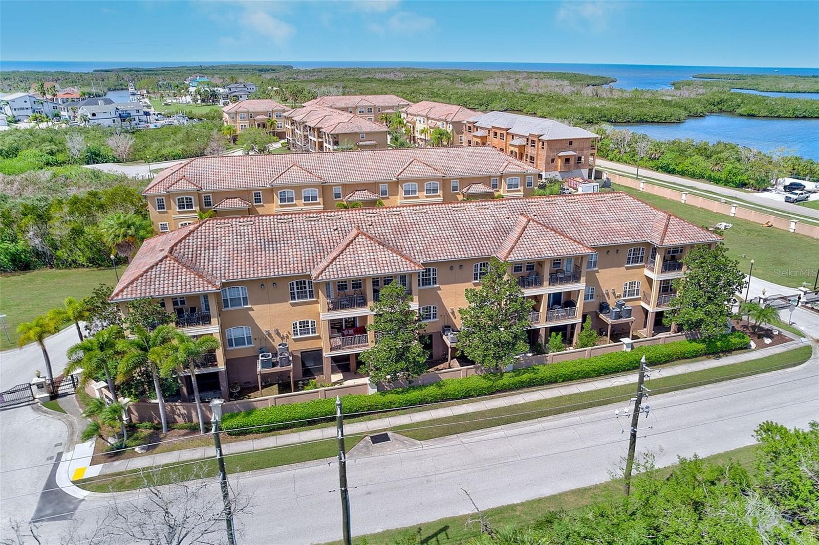 AERIAL BUILDING - 6518 SAND SHORE LN, NEW PORT RICHEY