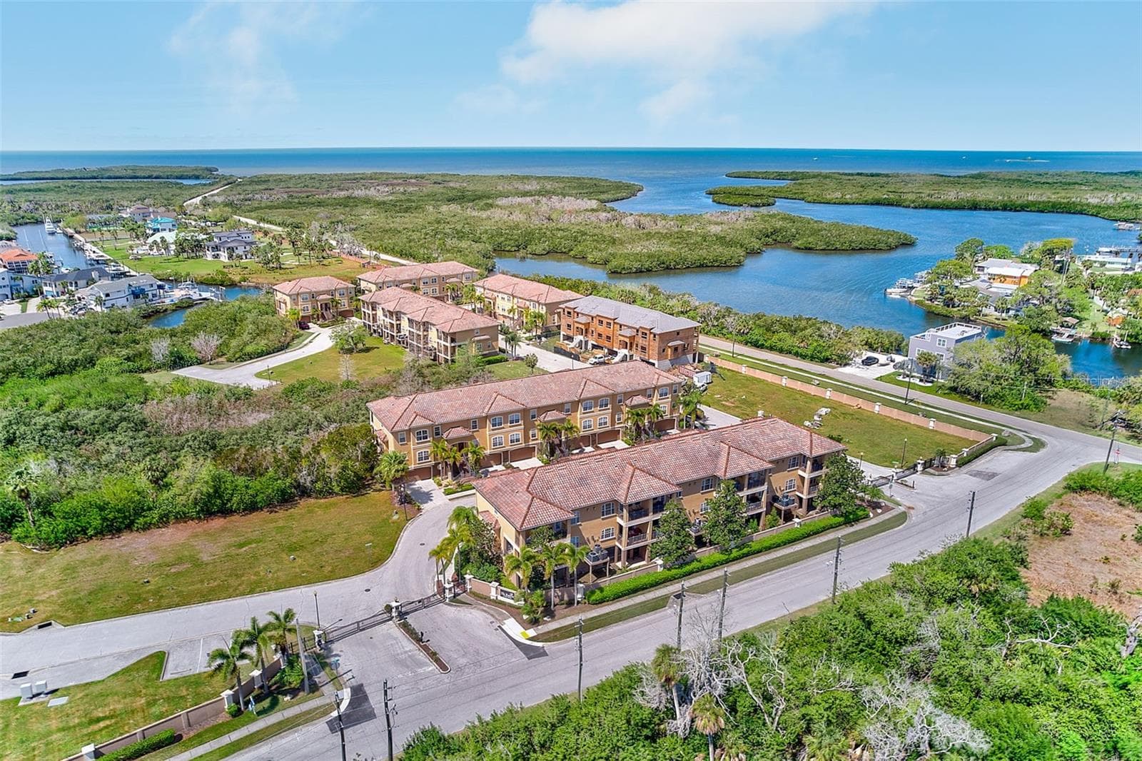 AERIAL BUILDING - 6518 SAND SHORE LN, NEW PORT RICHEY