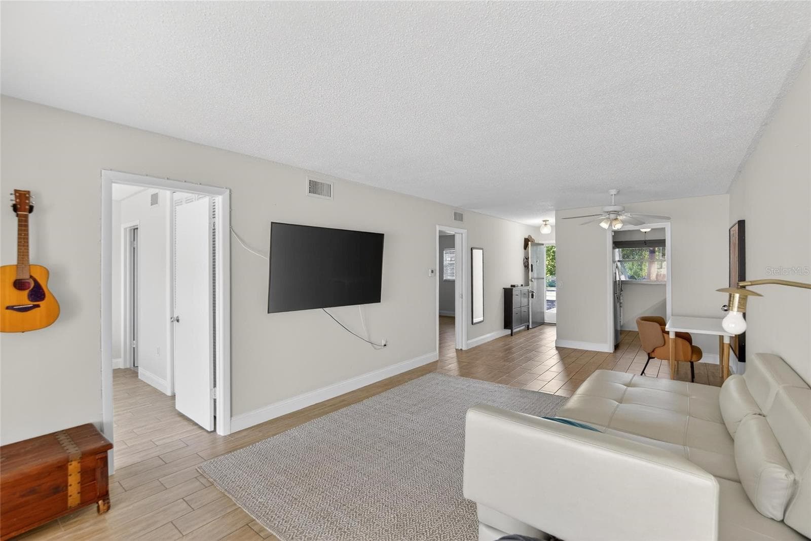 Living Room - 1303 S HERCULES AVE #2, CLEARWATER