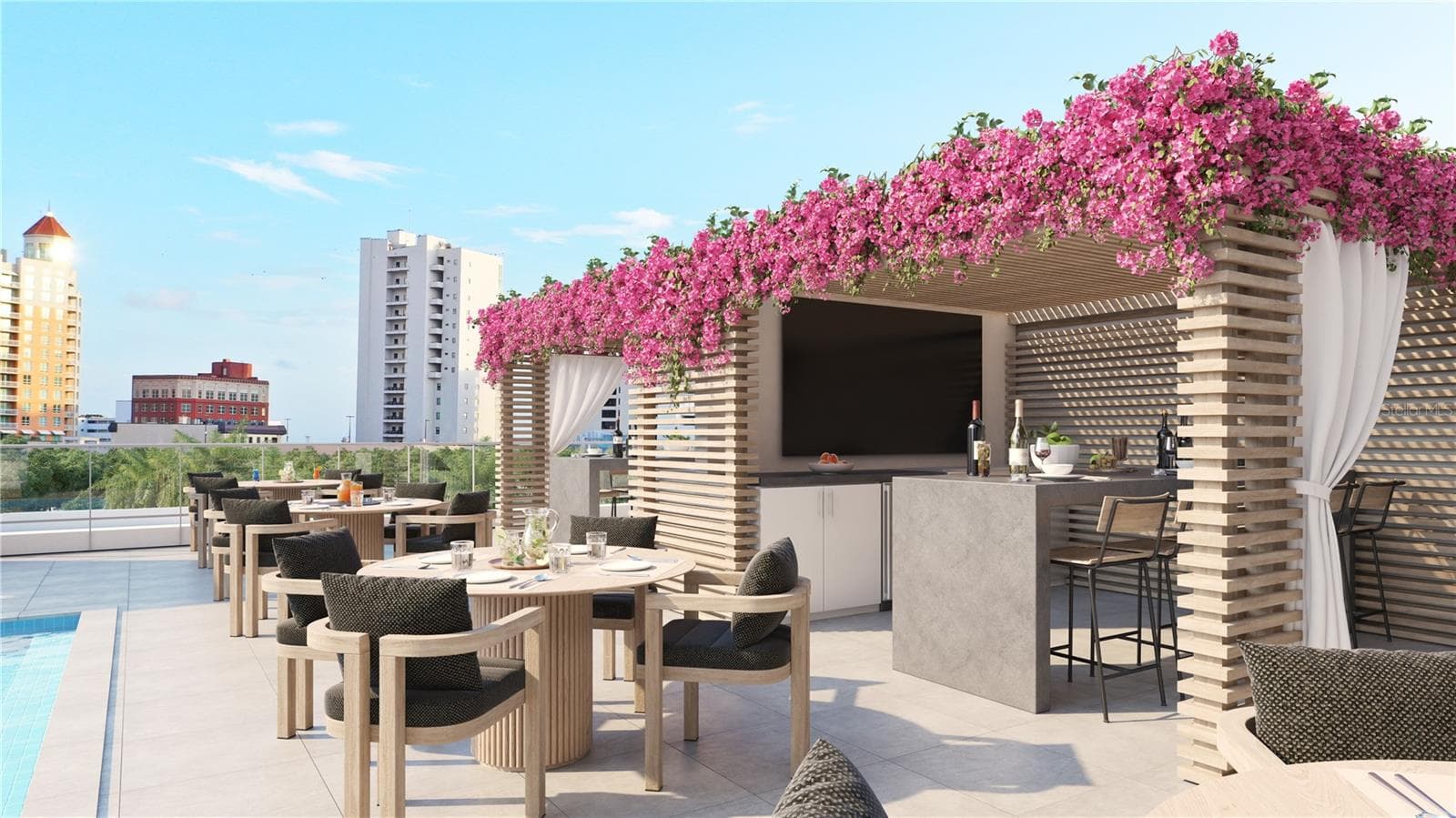 Cabanas & Summer Kitchen - 290 COCOANUT AVE #703, SARASOTA