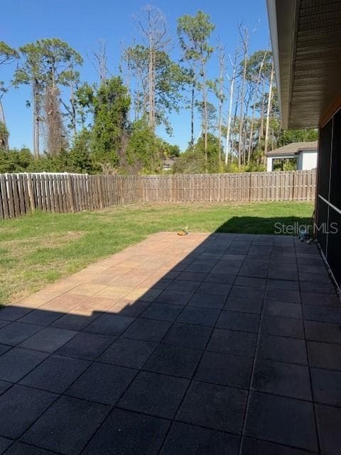 back yard - 4624 FLAMLAU AVE, NORTH PORT