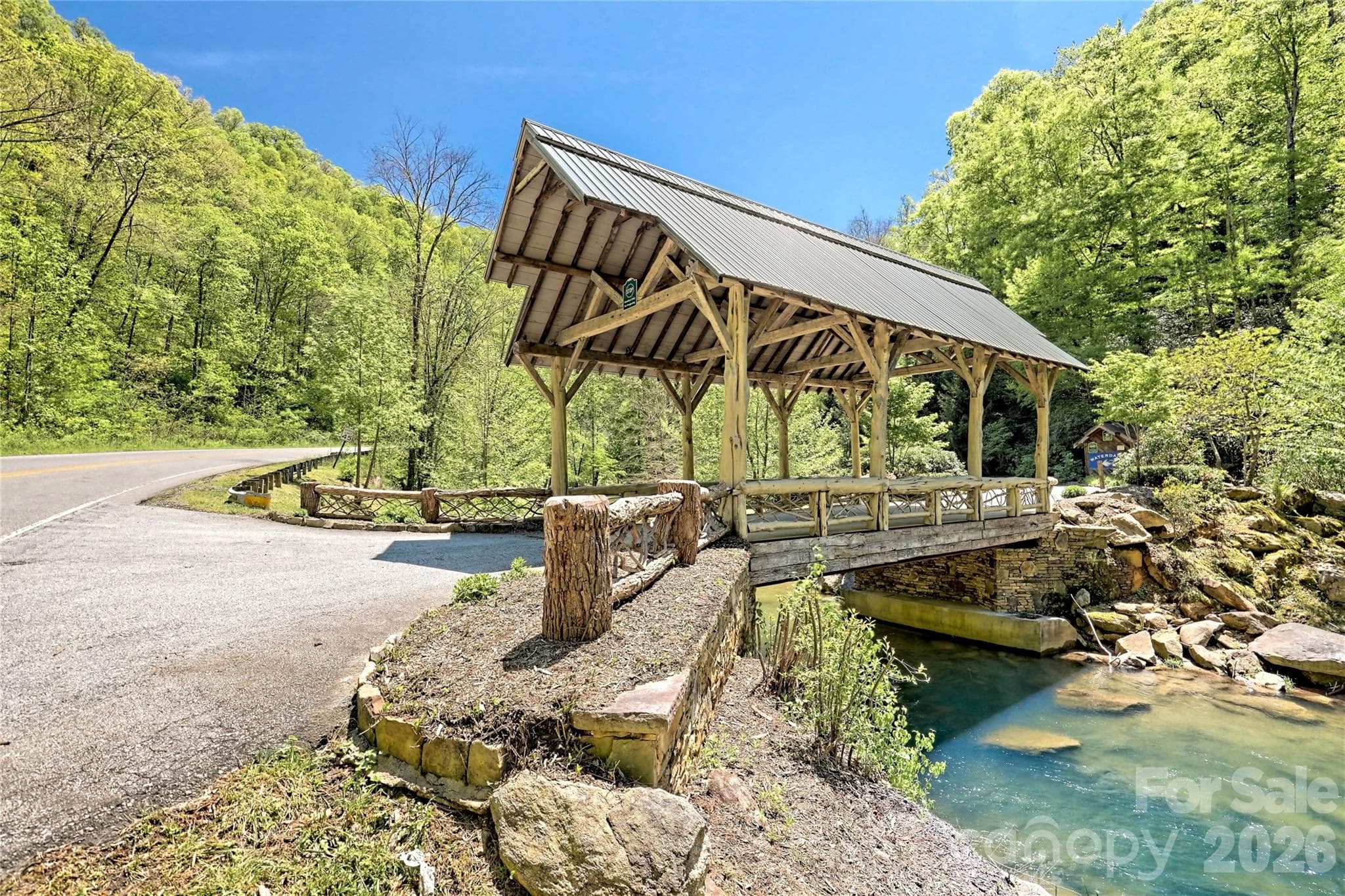 Waterdance Covered Bridge Entrance - Lots 82 & 83 Waterdance Drive, Tuckasegee
