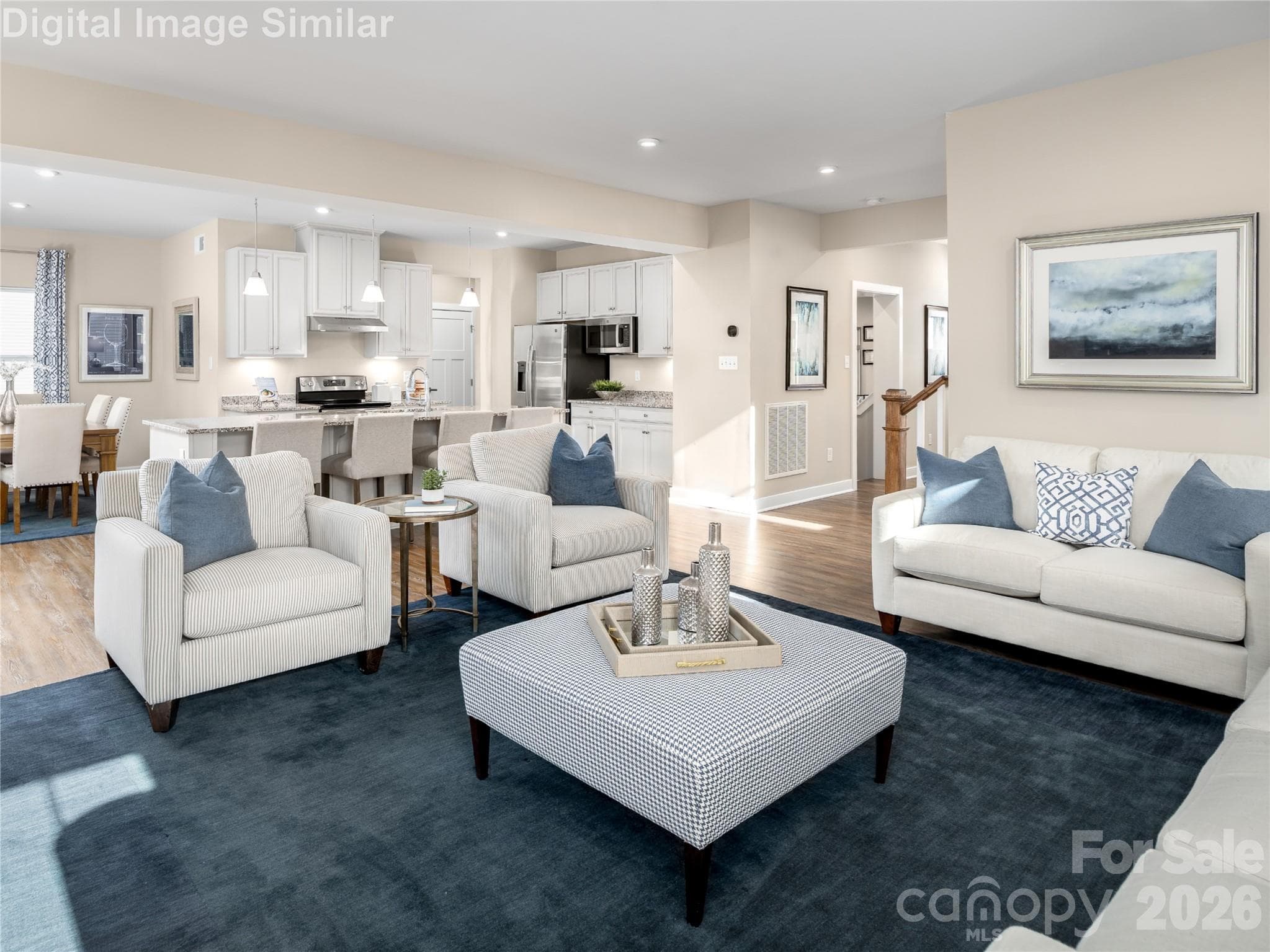 Spacious and cohesive main level — thoughtfully designed for seamless living and effortless flow. - Charlotte