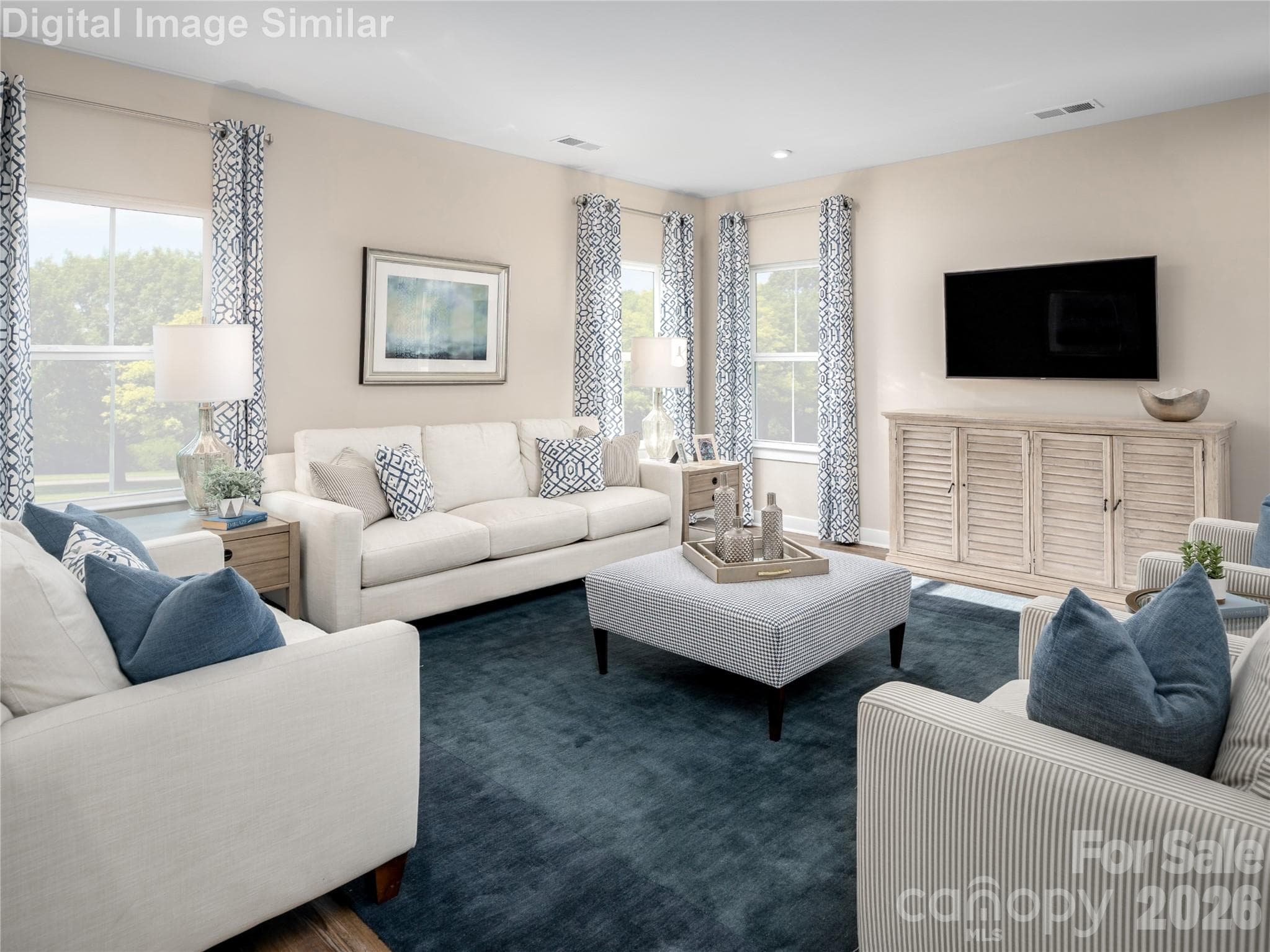 Gather with family and friends in this sunlit, open-concept floorplan — large windows and seamless flow mean you’ll never miss a conversation. - Charlotte
