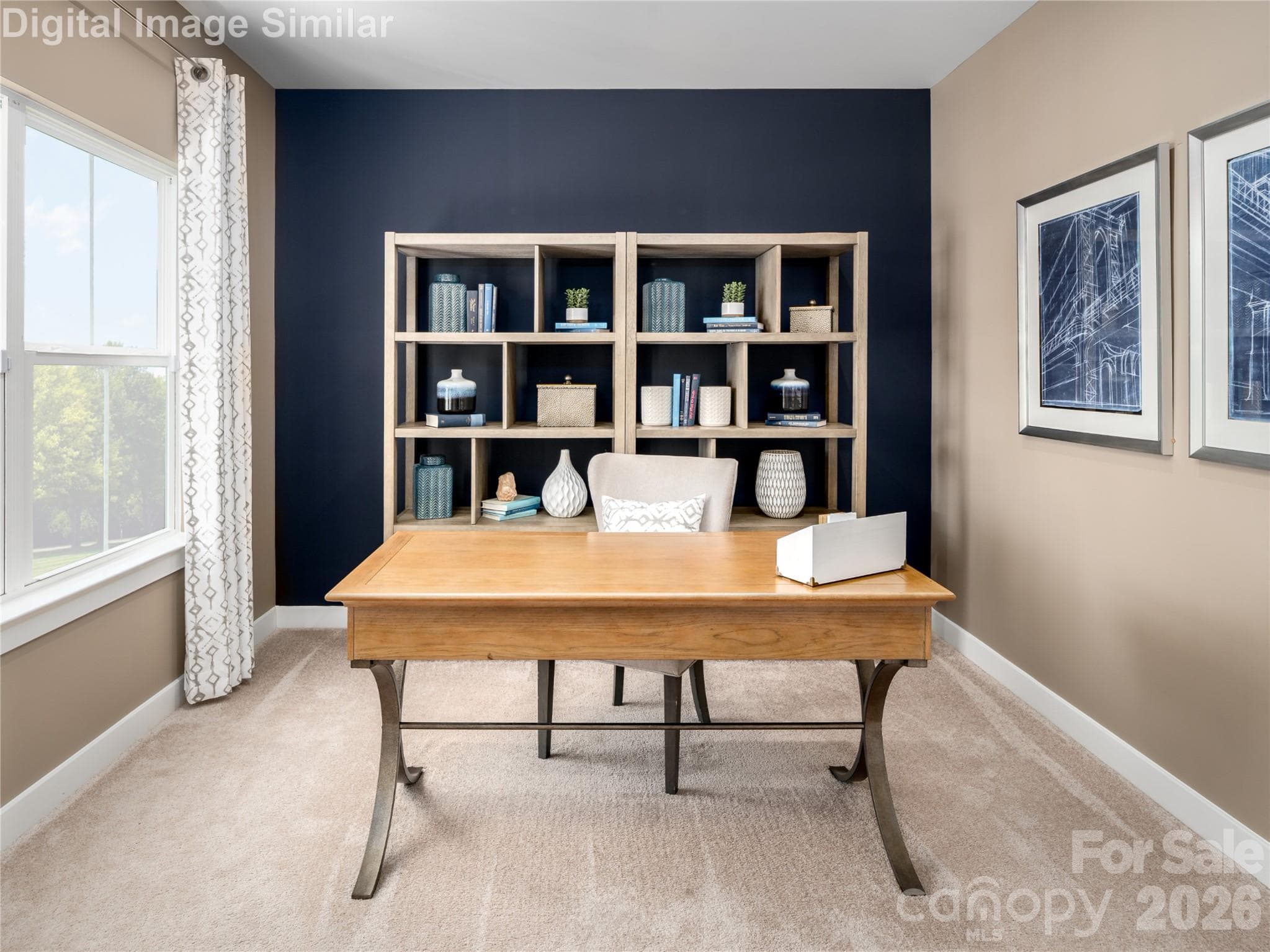 Flex space, anyone? Whether it’s a home office, reading nook, or creative corner — make it your own. - Charlotte