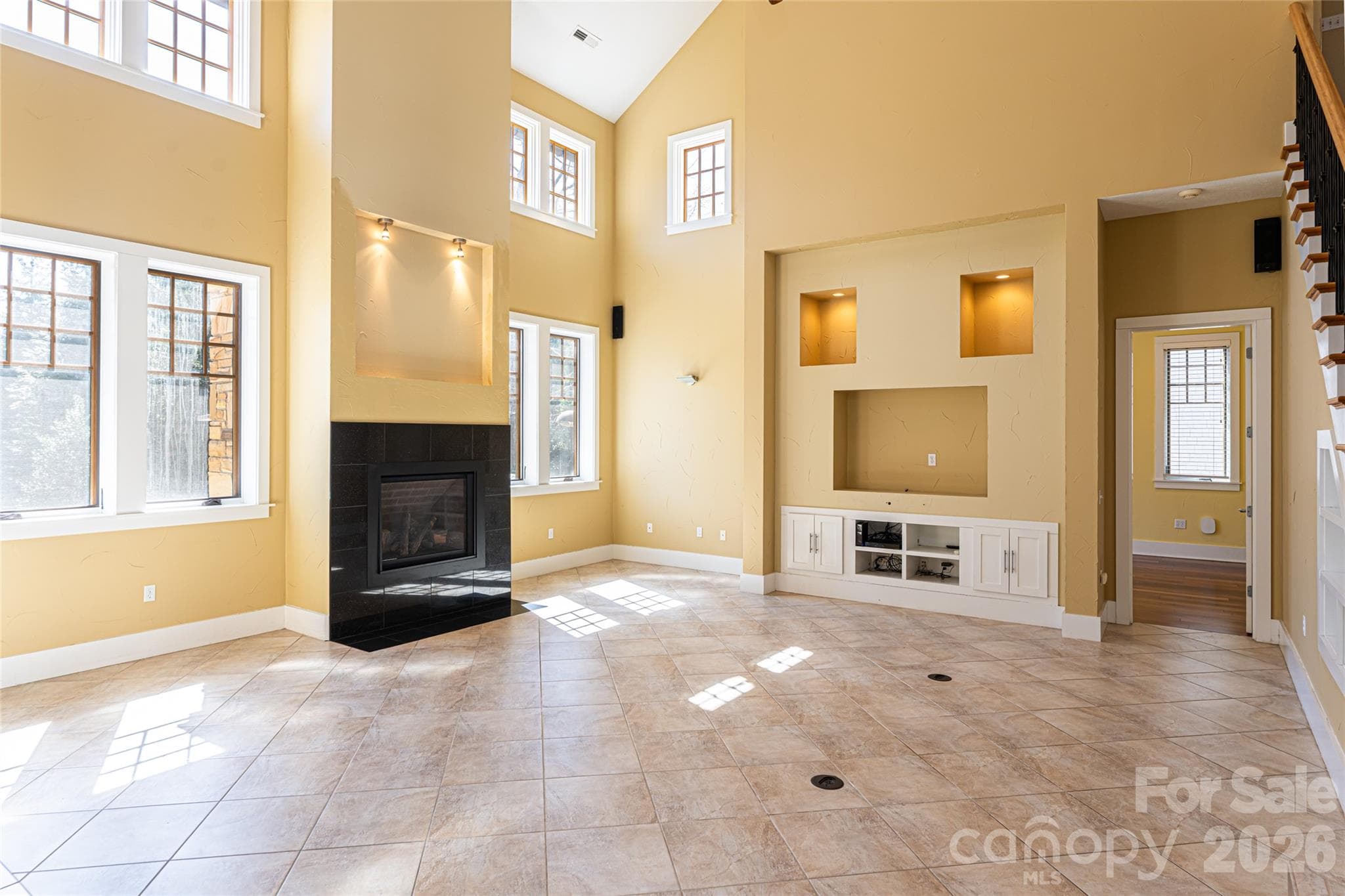 This image has been virtually staged and virtually painted to illustrate the property’s potential appearance. Furniture, decor and exterior color are for illustrative purposes only and may not reflect the property’s current condition. - Asheville