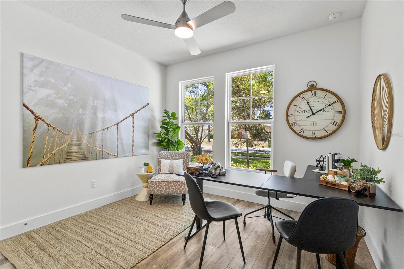 2nd Bedroom or Office on the Lower Level - 217 S SHADE AVE, SARASOTA