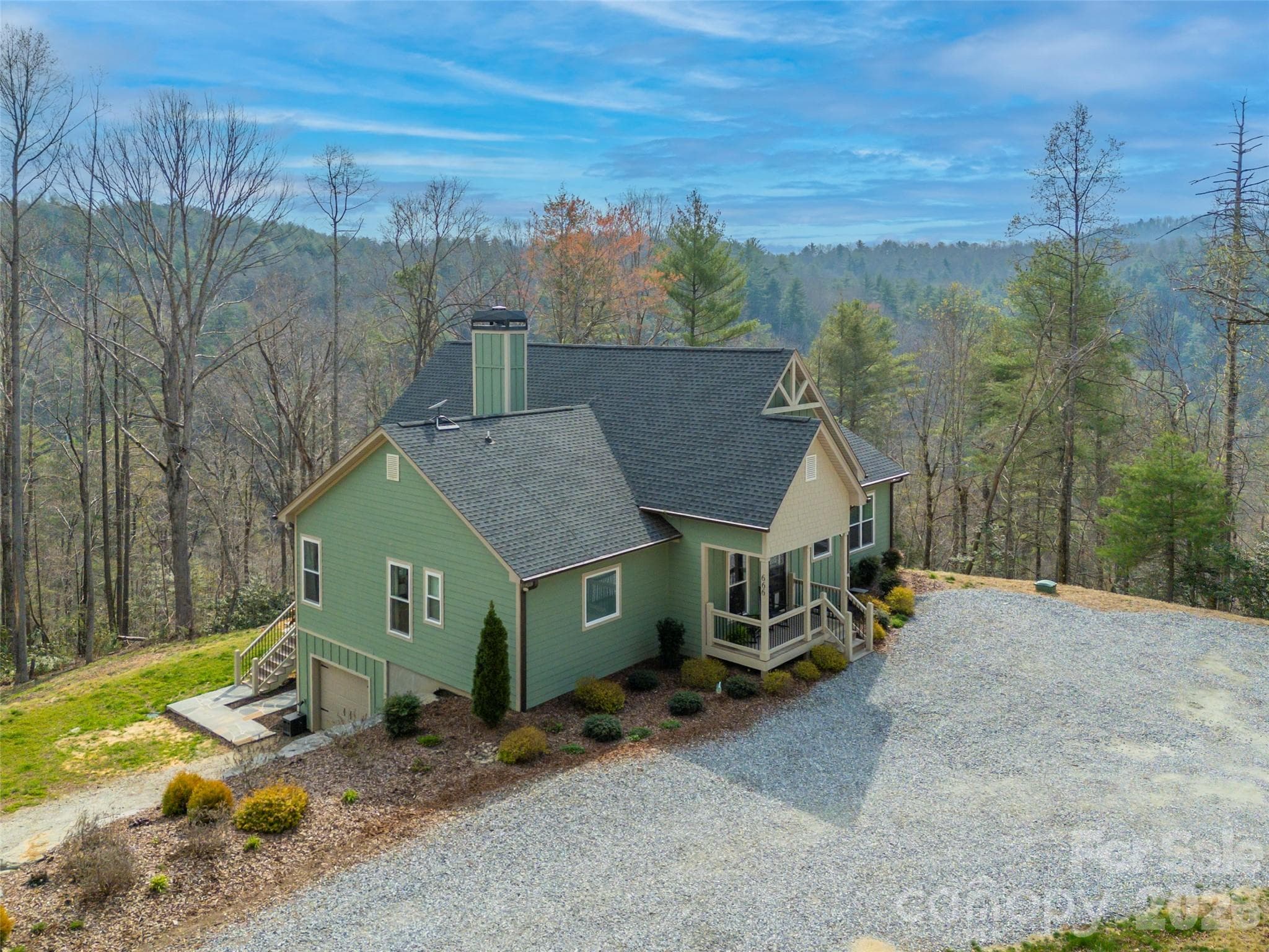 Single Family Residence at 666 Never Blue Road, Flat Rock, photo 2 of 46